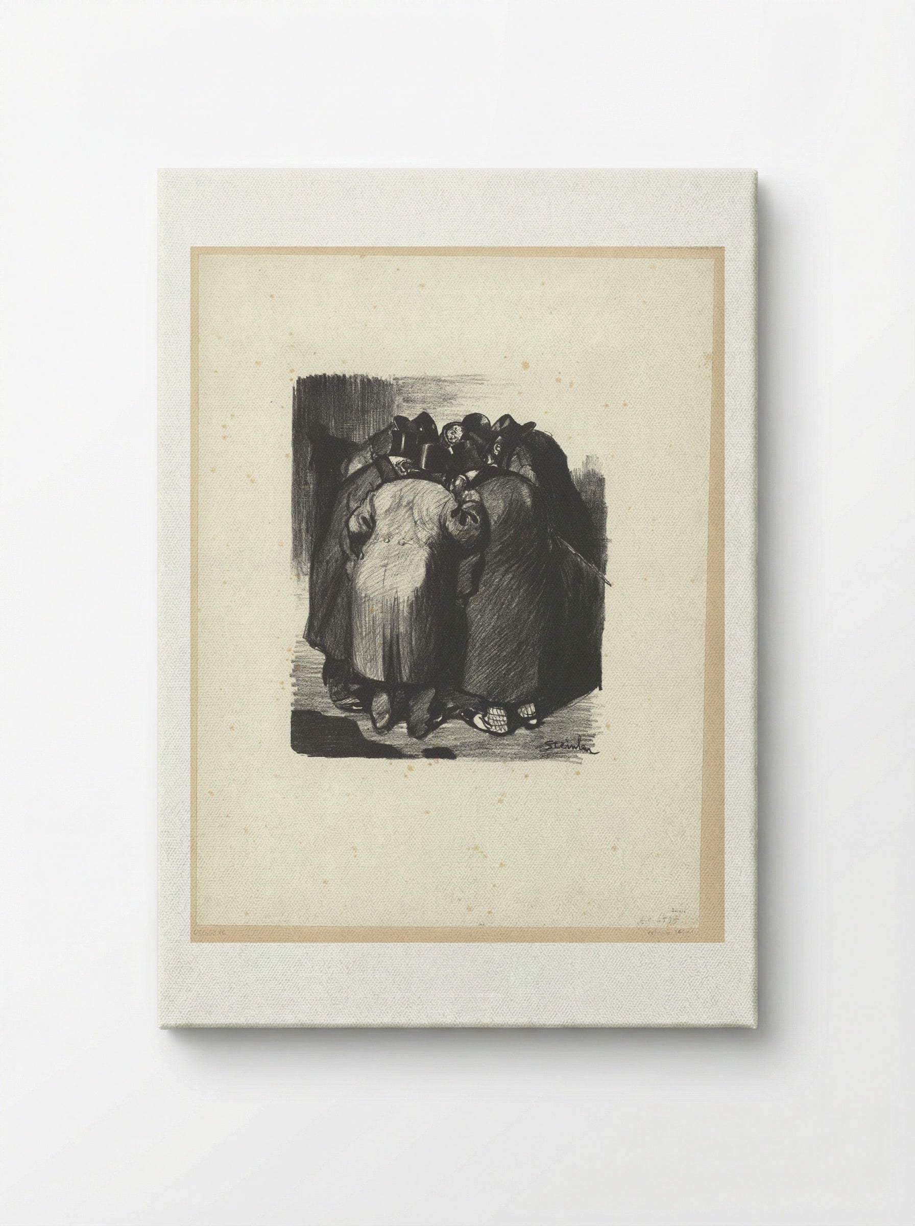 Association de Malfaiteurs - Théophile Steinlen - Canvas