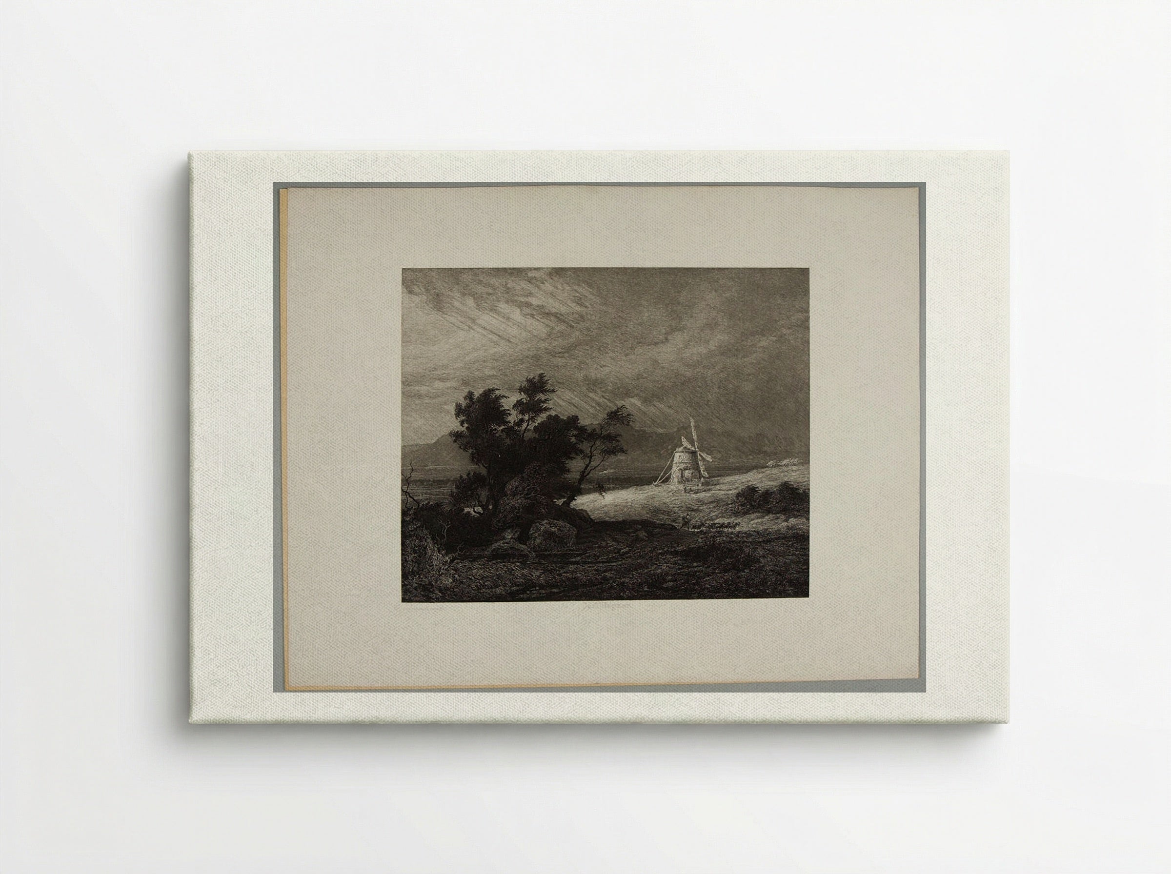 Windmill - Carl Wagner - Canvas