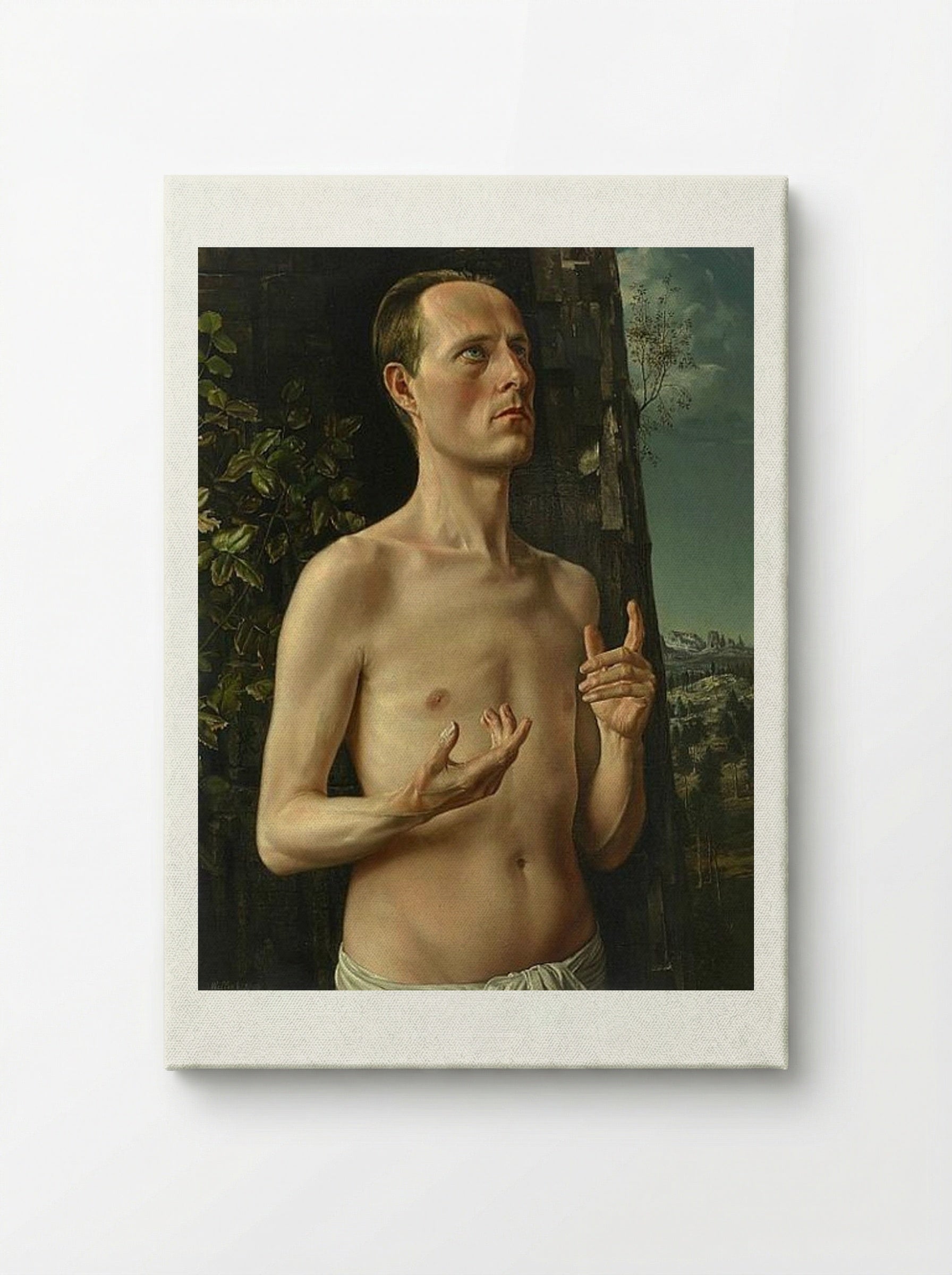 St. John the Baptist (Self-Portrait) - Carel Willink - Canvas