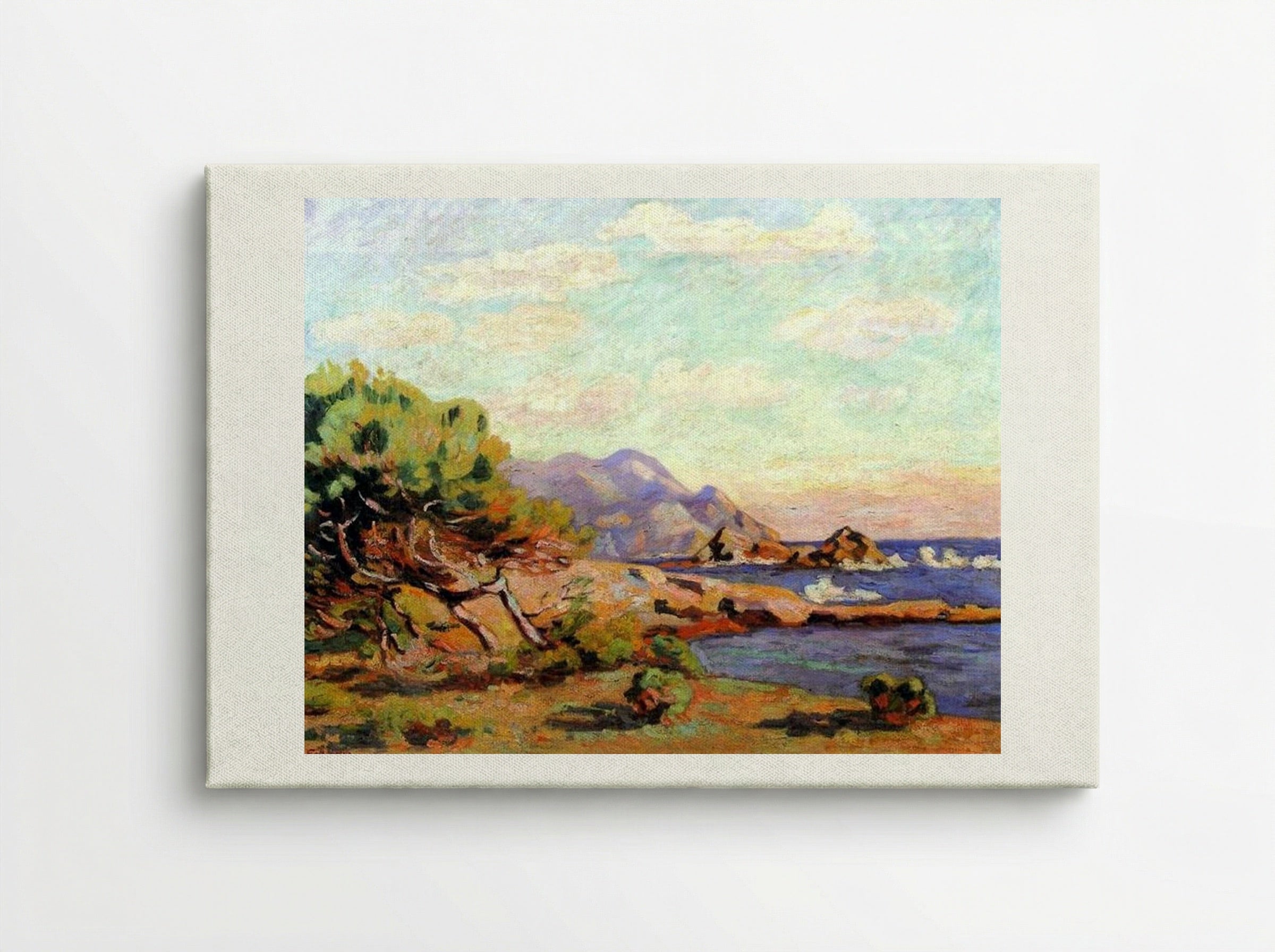 La Pointe du Lou Gaou - Armand Guillaumin - Canvas
