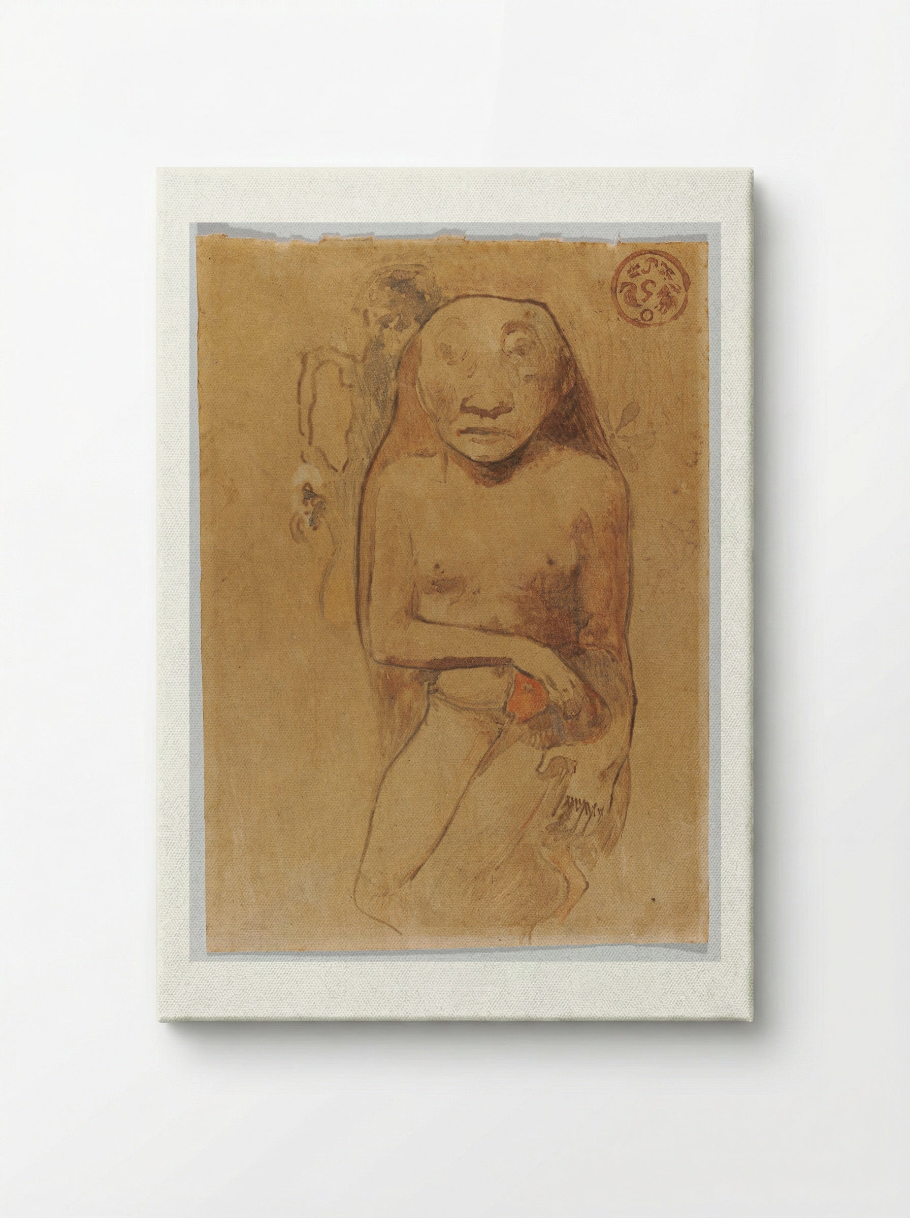 Oviri - Paul Gauguin - Canvas