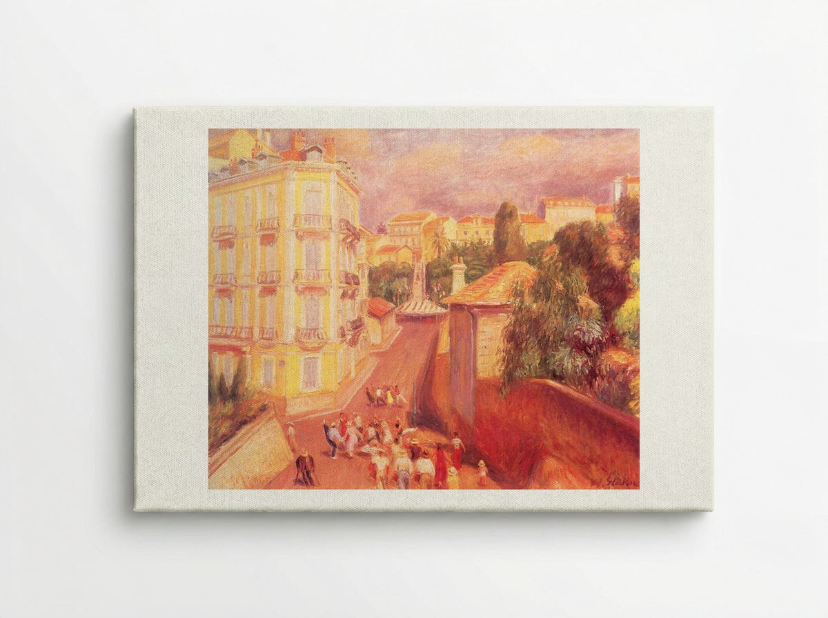 Fête de Suquet - William James Glackens - Canvas