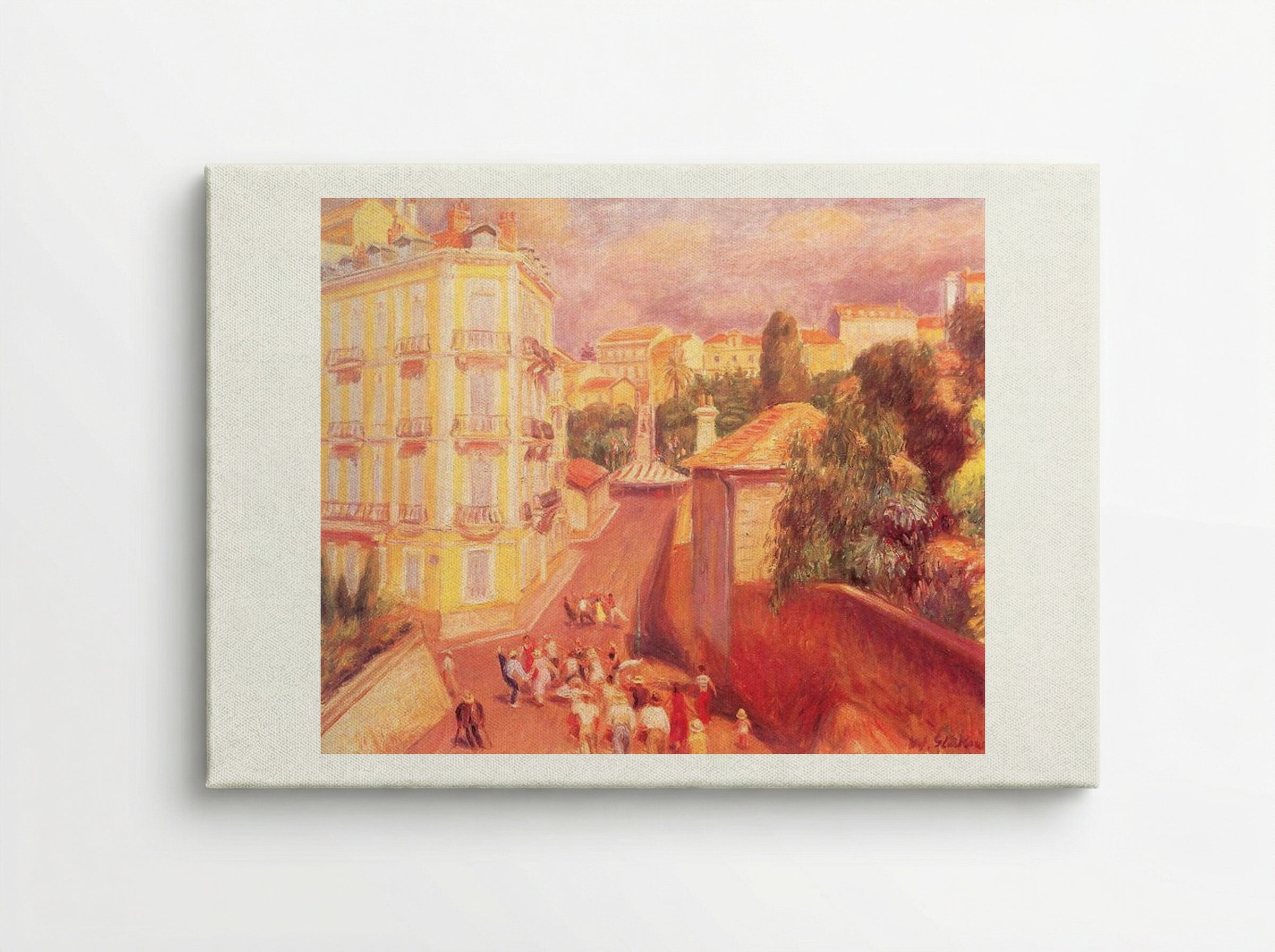 Fête de Suquet - William James Glackens - Canvas