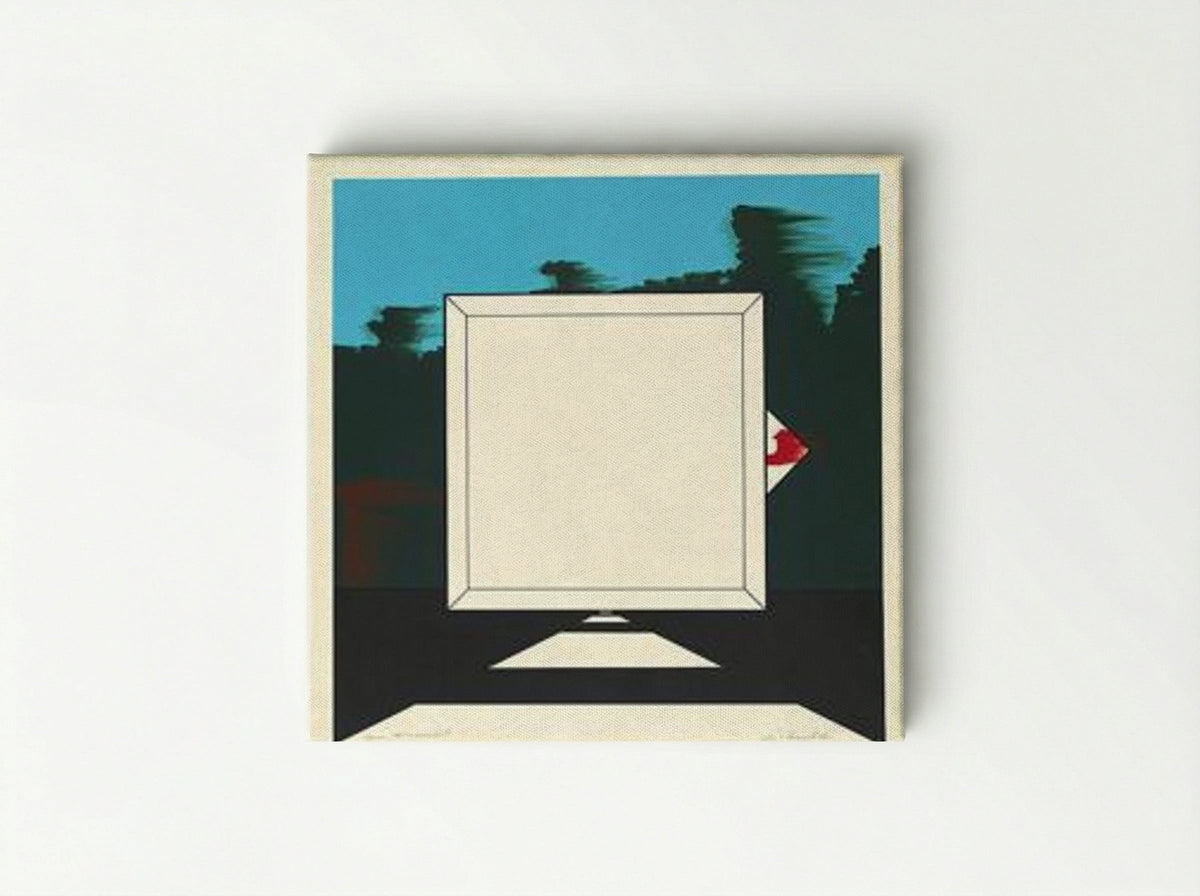 Untitled (Highway Sign Study) - Allan D'Arcangelo - Canvas