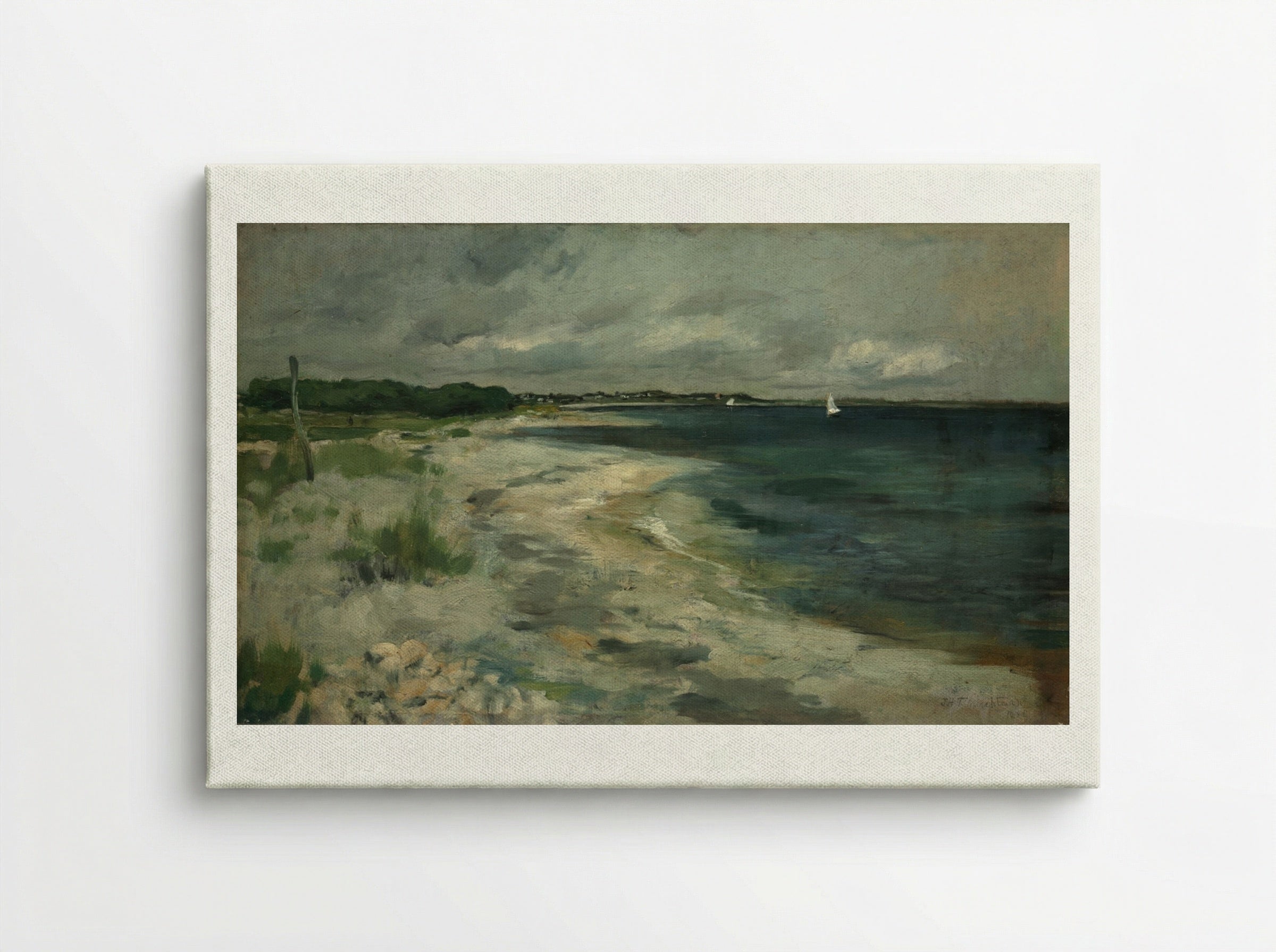 Storm Clouds - John Henry Twachtman - Canvas