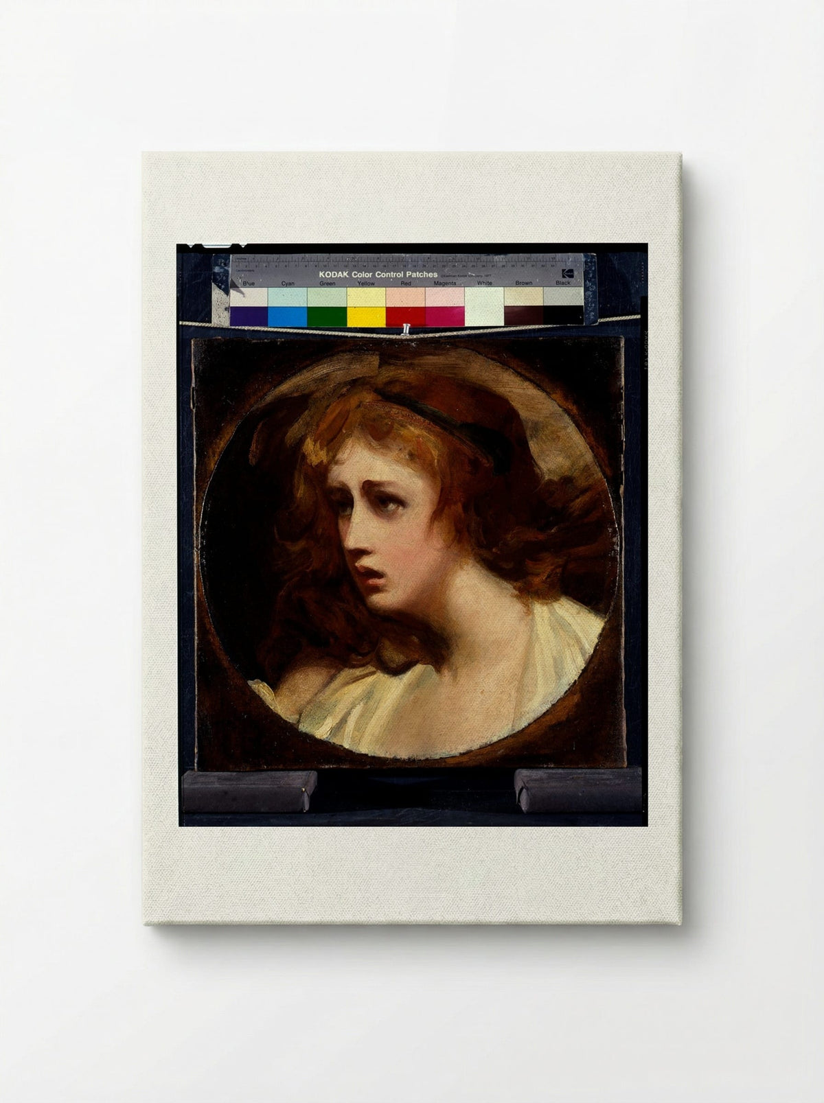 Lady Hamilton as Tragedy - George Romney - Canvas