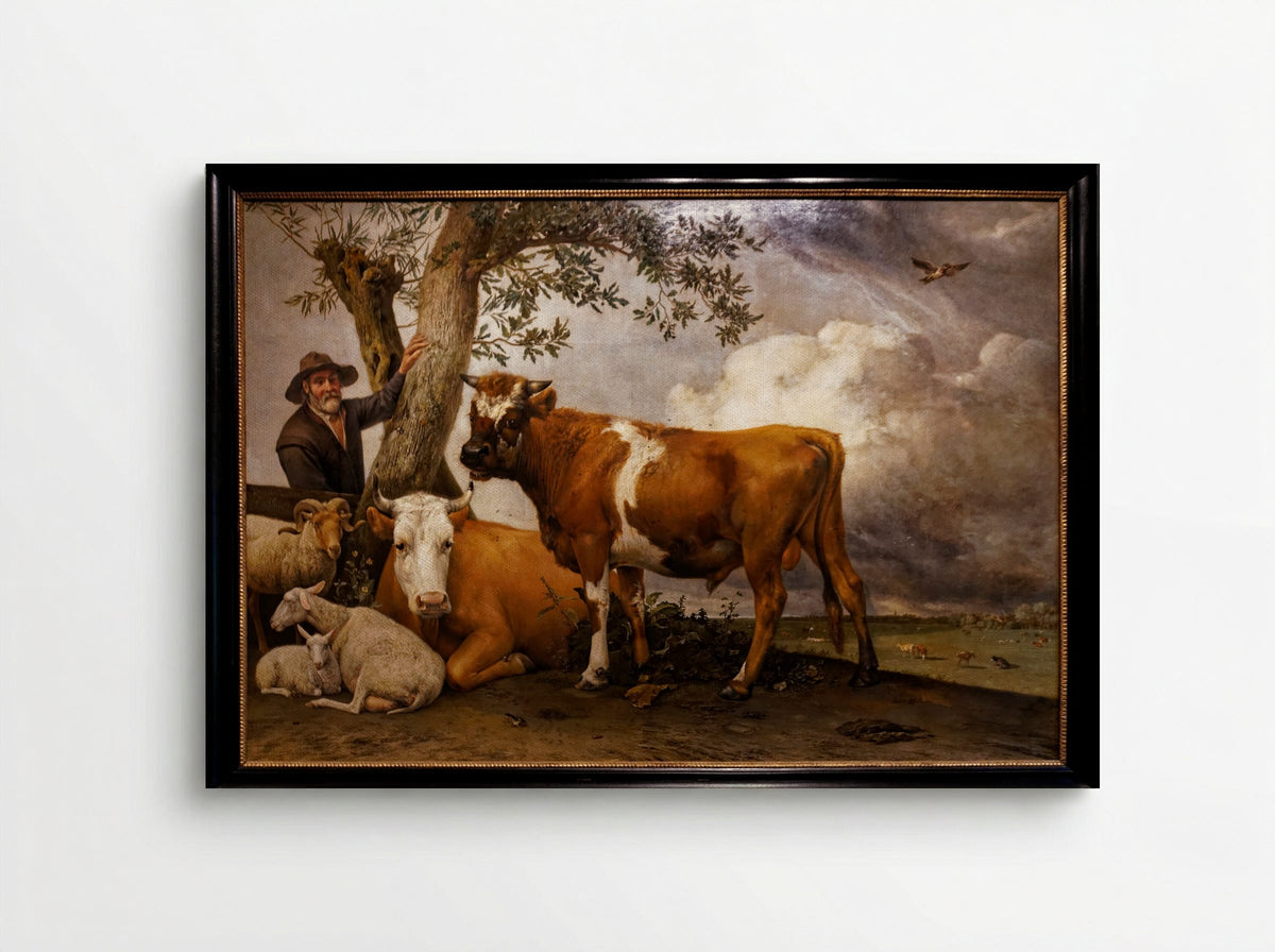The Bull - Paulus Potter - Canvas