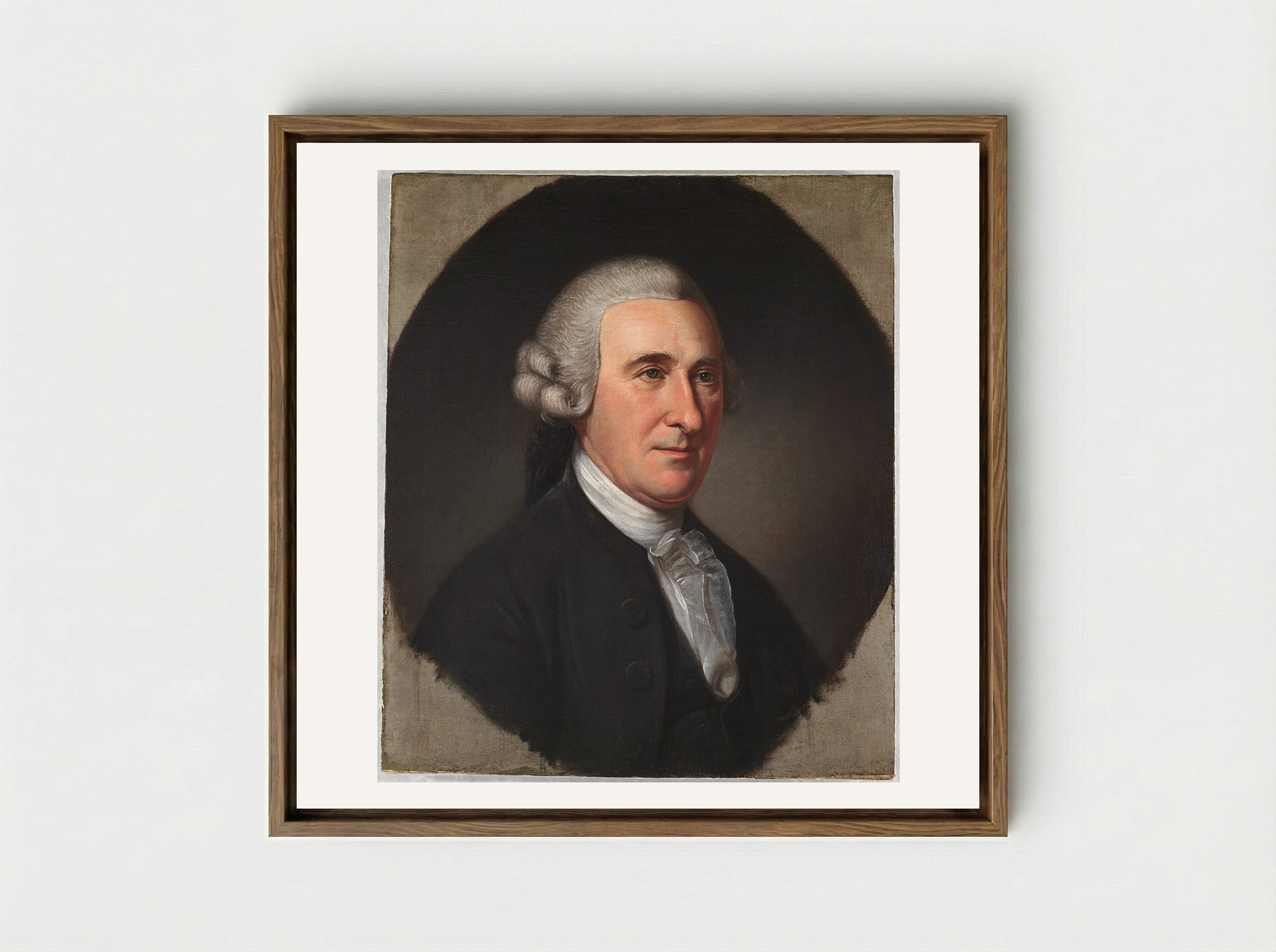 Thomas McKean - Charles Willson Peale - Framed Canvas Wood