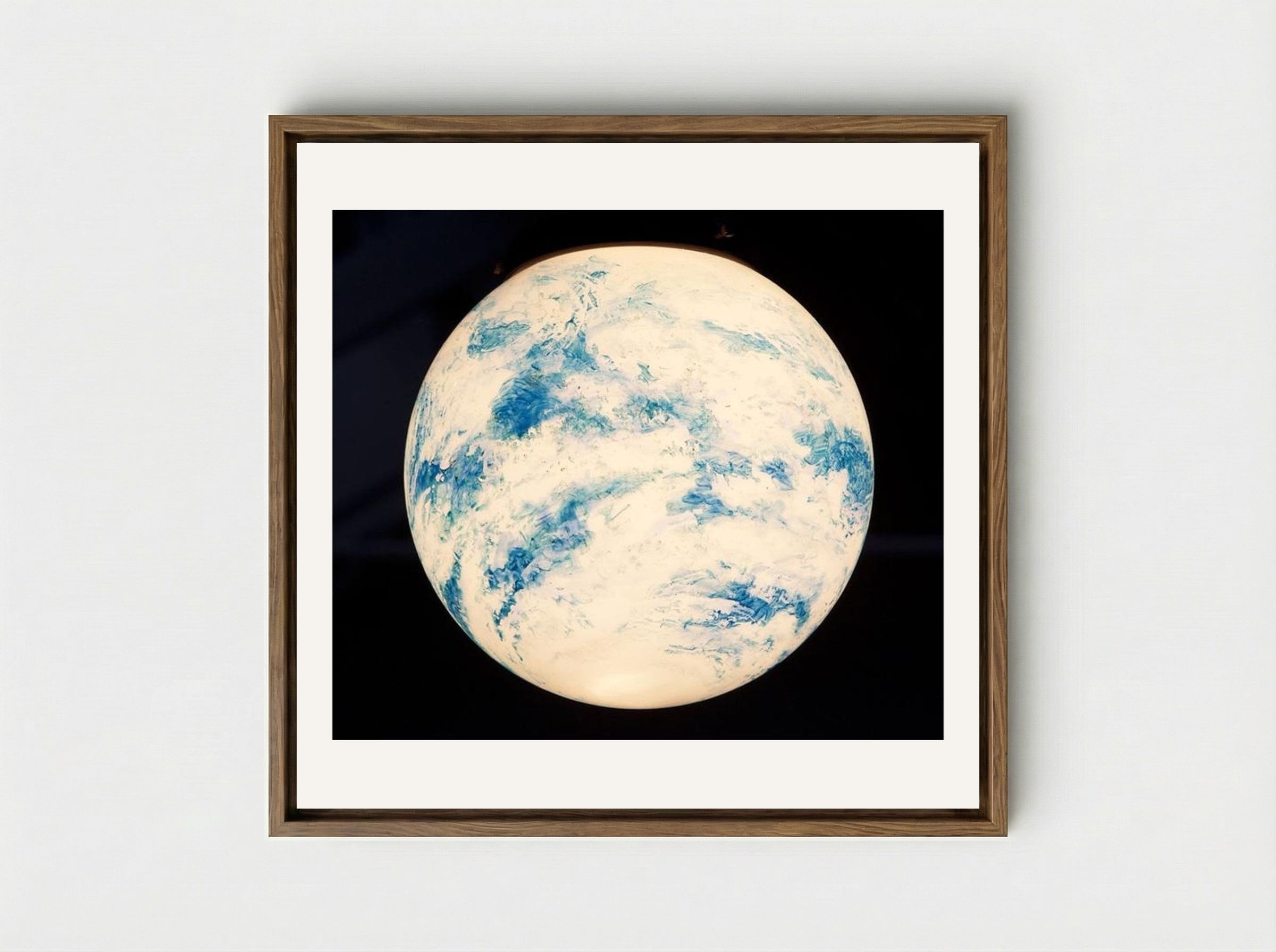 Untitled (Globe) - Paul Thek - Framed Canvas Wood