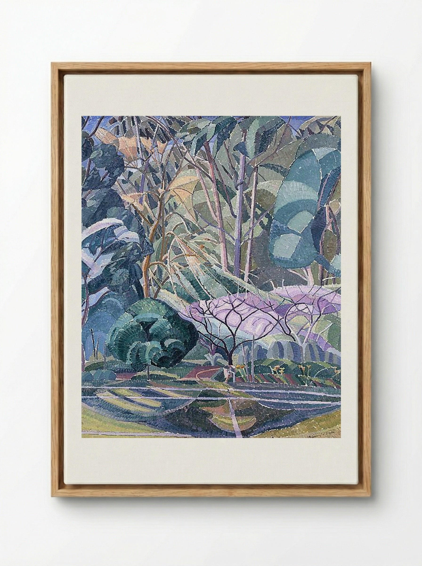 Trees - Grace Cossington Smith - Framed Canvas Wood