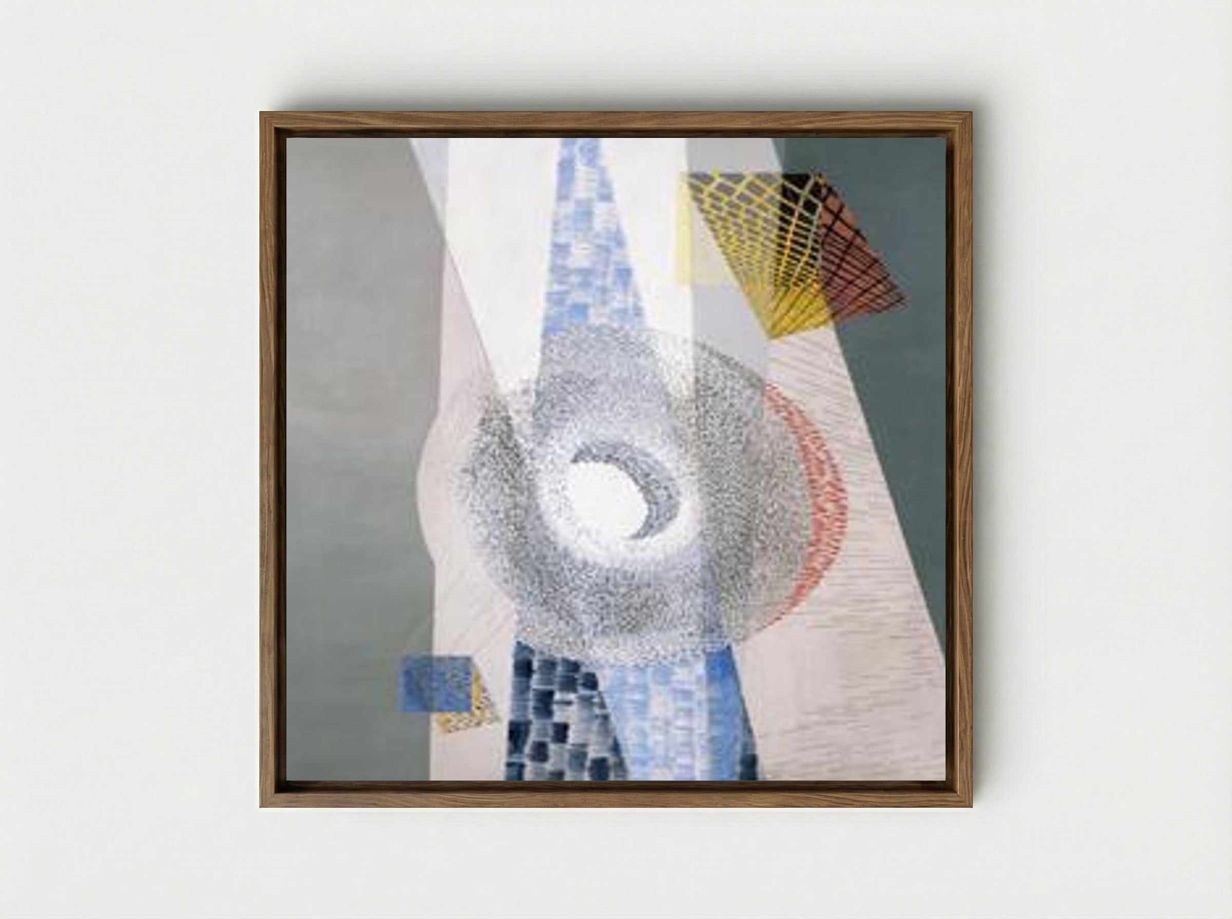L & CH (Laszlo Moholy-Nagy) - László Moholy-Nagy - Framed Canvas Wood