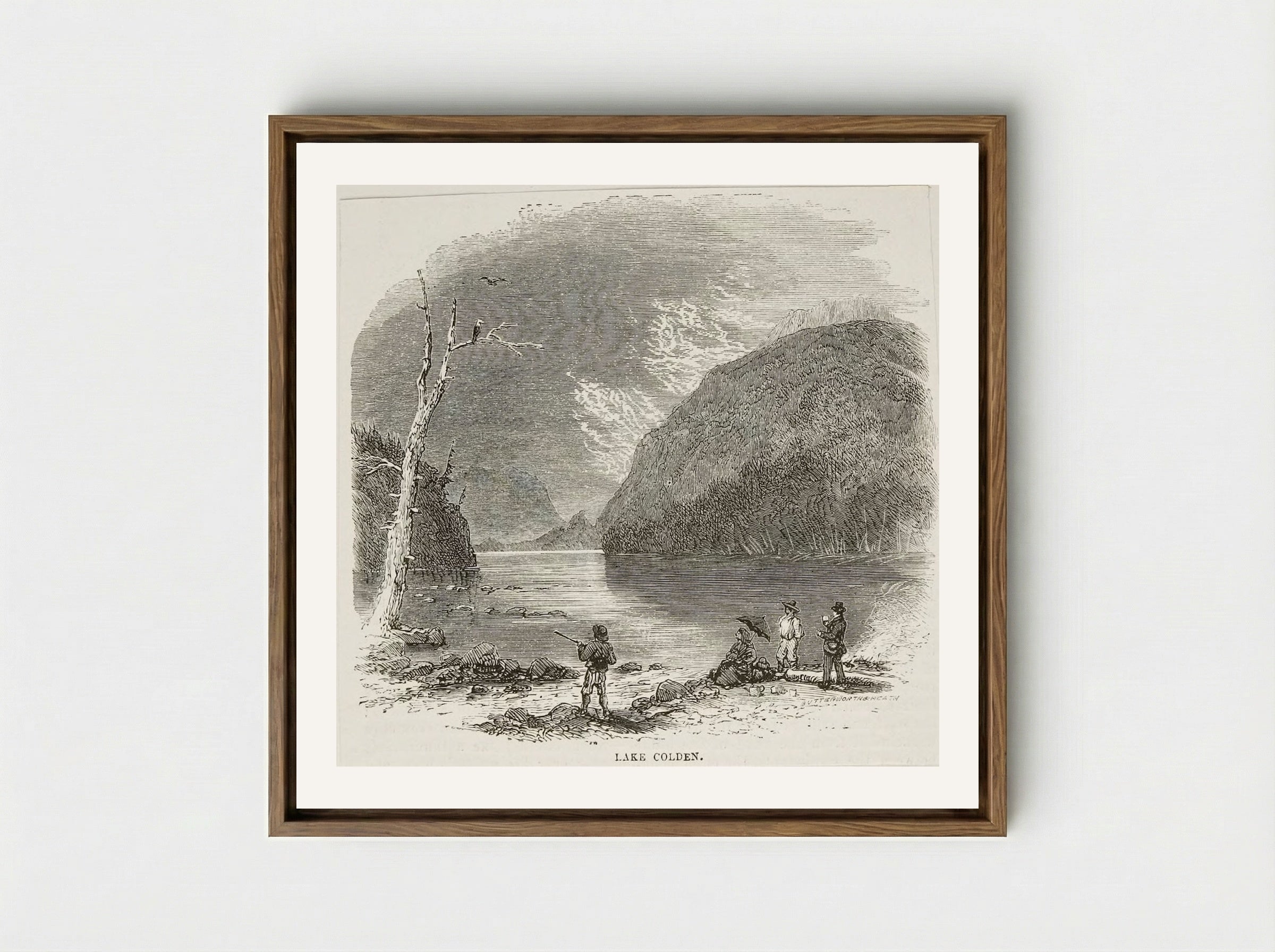Lake Colden - Butterworth and Heath - Framed Canvas Wood