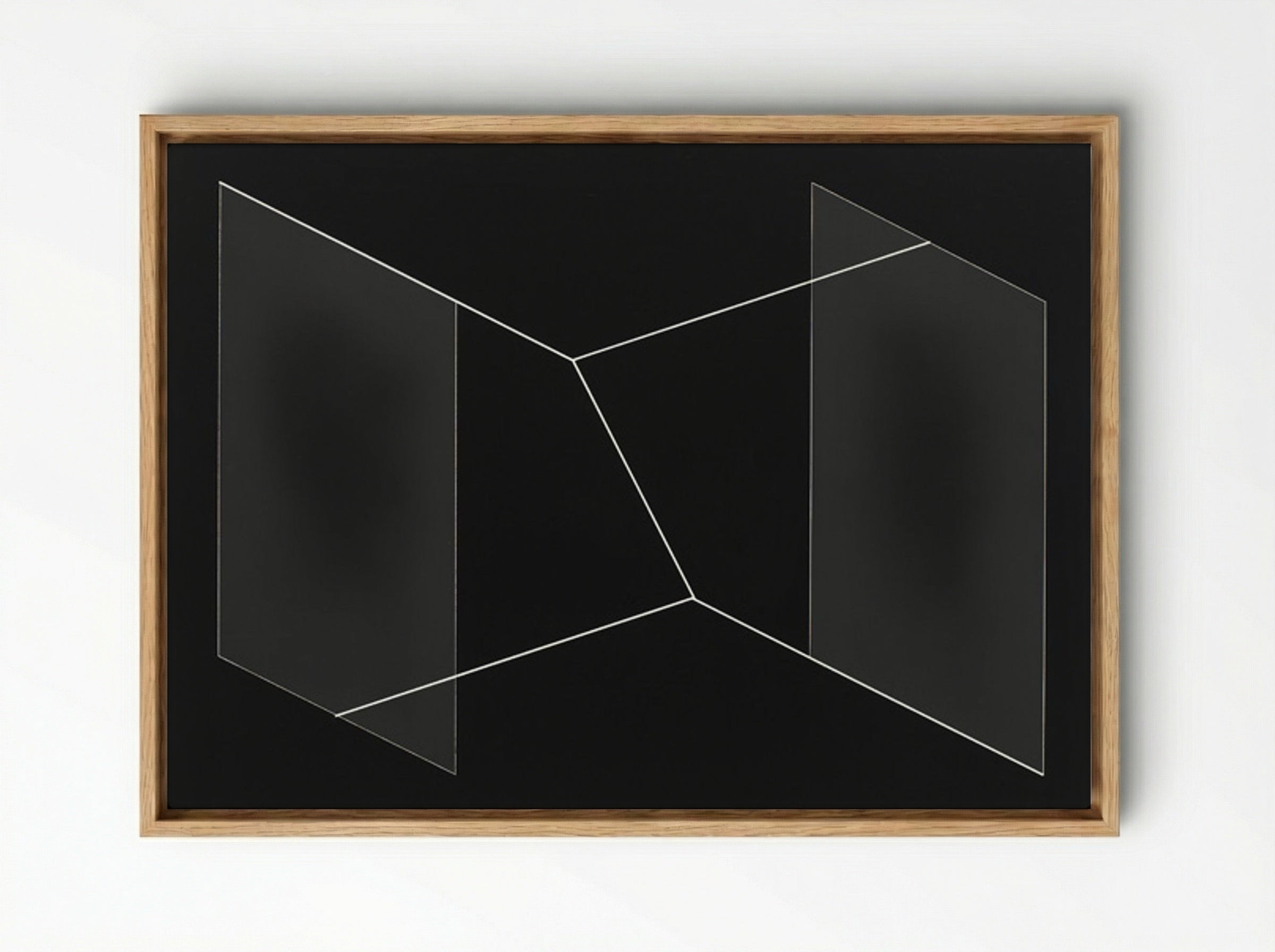 F 32 Pericles - Josef Albers - Framed Canvas Wood