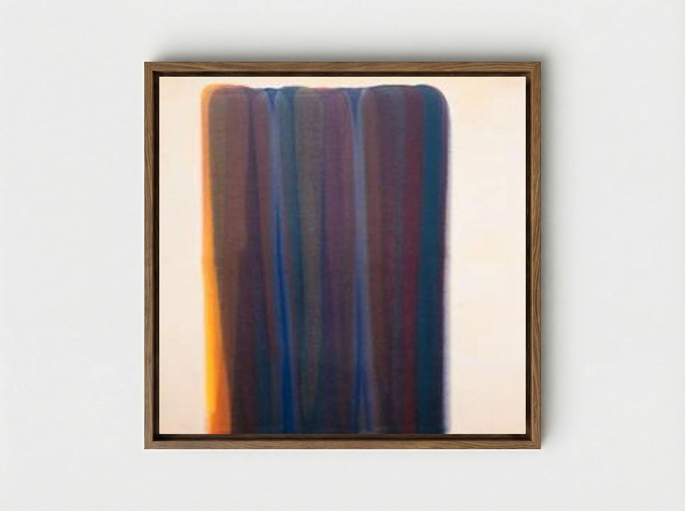 Gamma - Morris Louis - Framed Canvas Wood