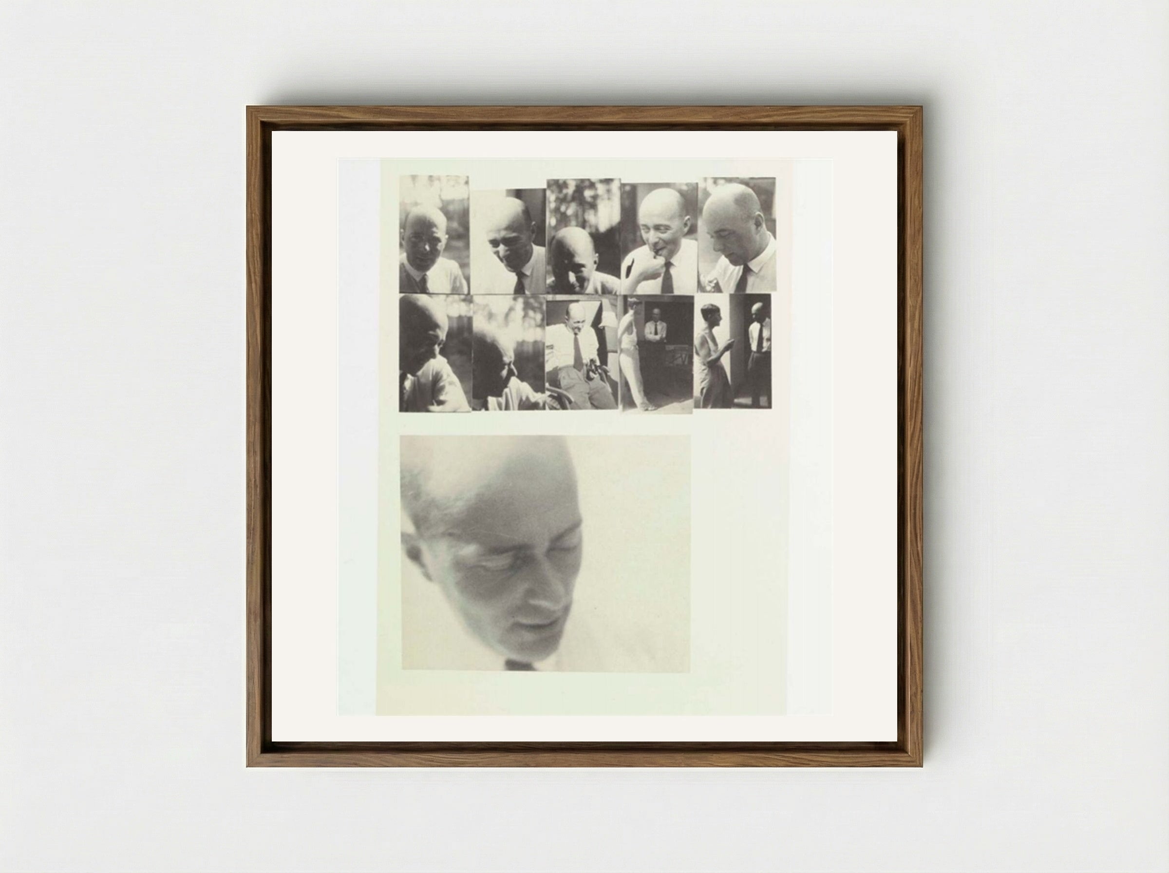El Lissitzky - Josef Albers - Framed Canvas Wood