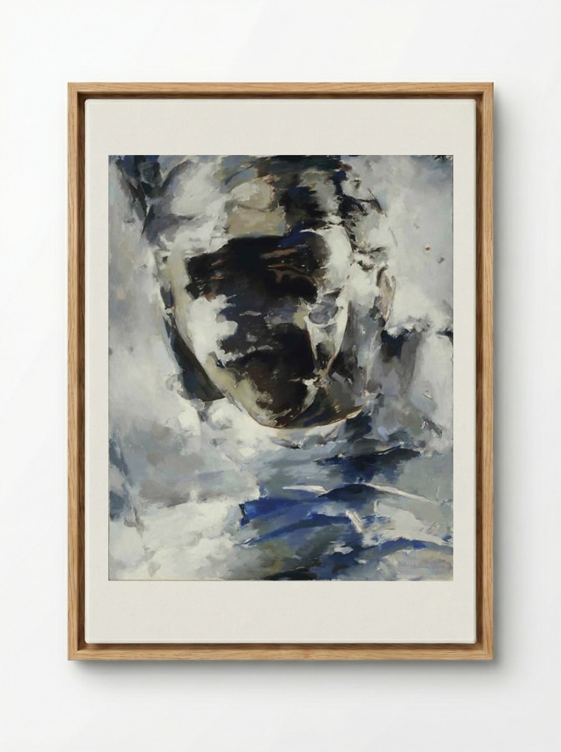 Gertrude III - Balcomb Greene - Framed Canvas Wood