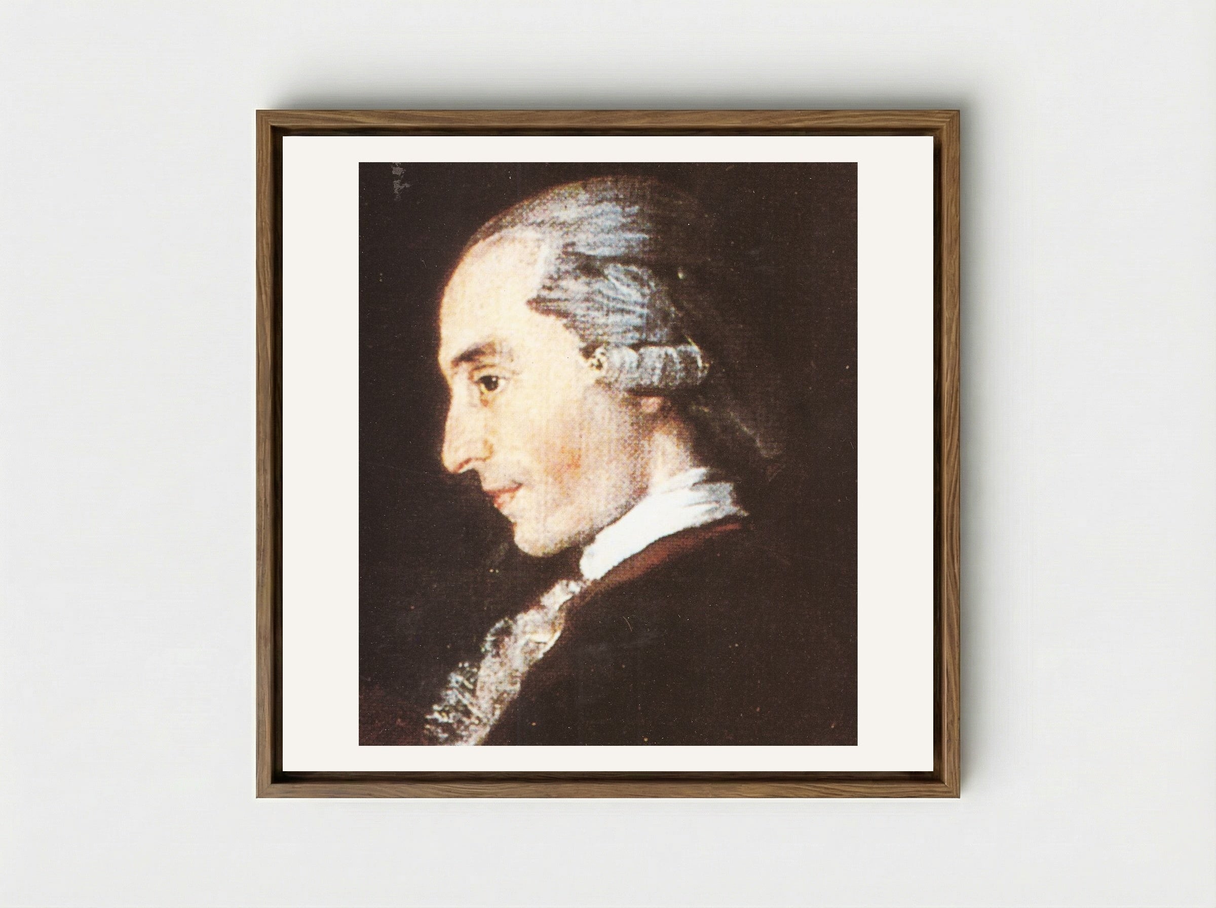 The Family of the Infante Don Luis (Detail) - Francisco Goya - Framed Canvas Wood