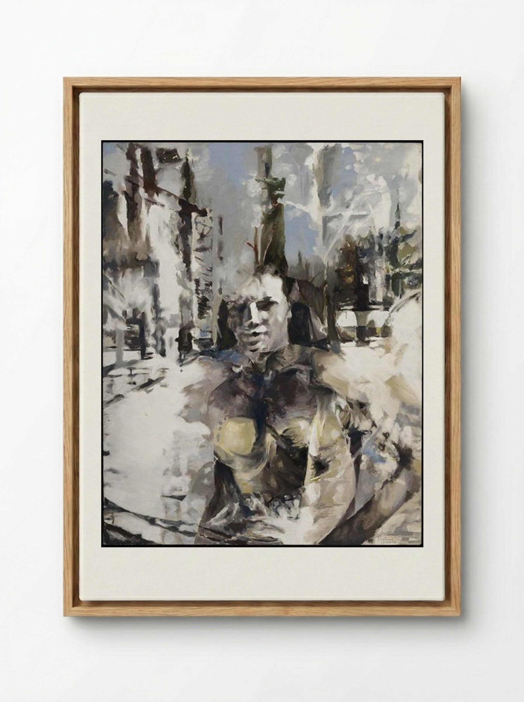 Sunlight - Balcomb Greene - Framed Canvas Wood