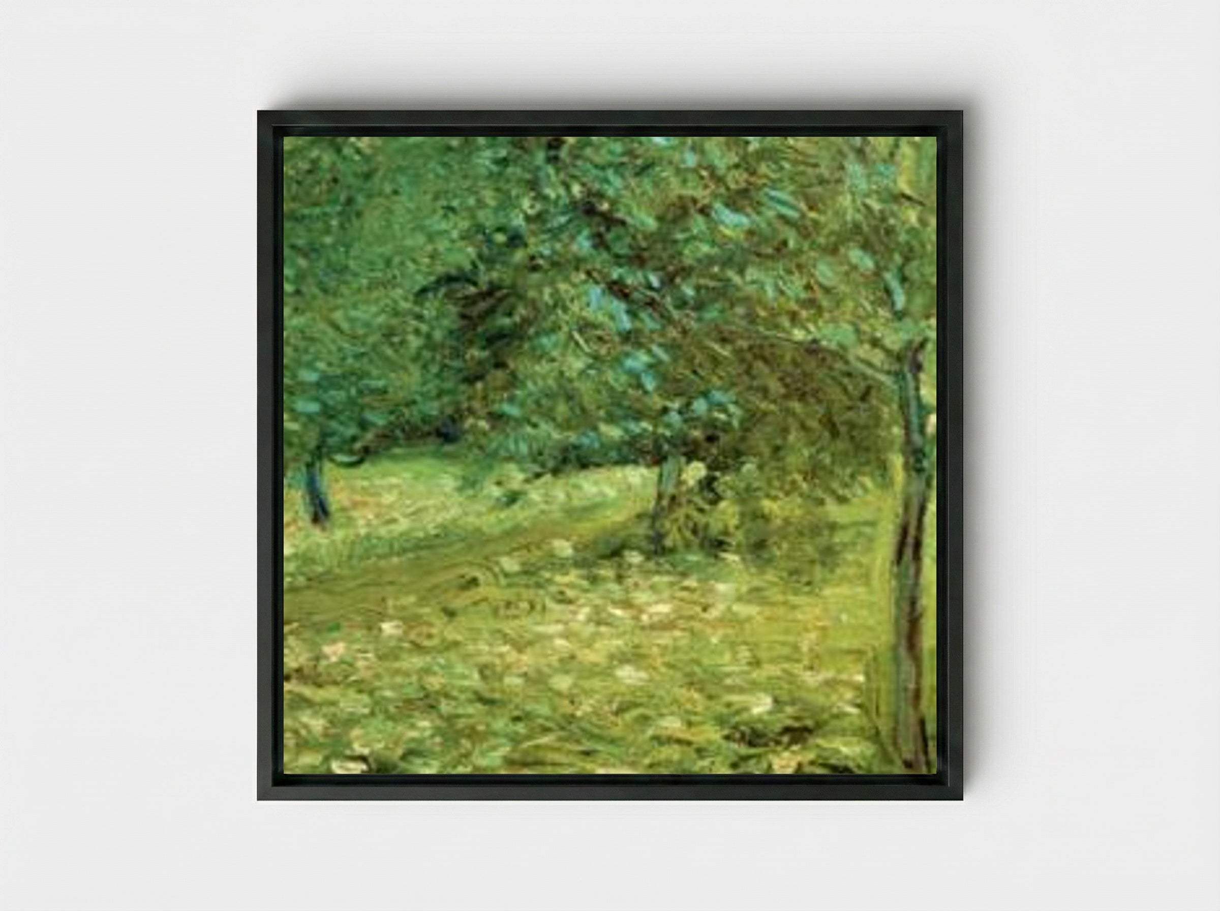Orchard - Richard Gerstl - Framed Canvas Black