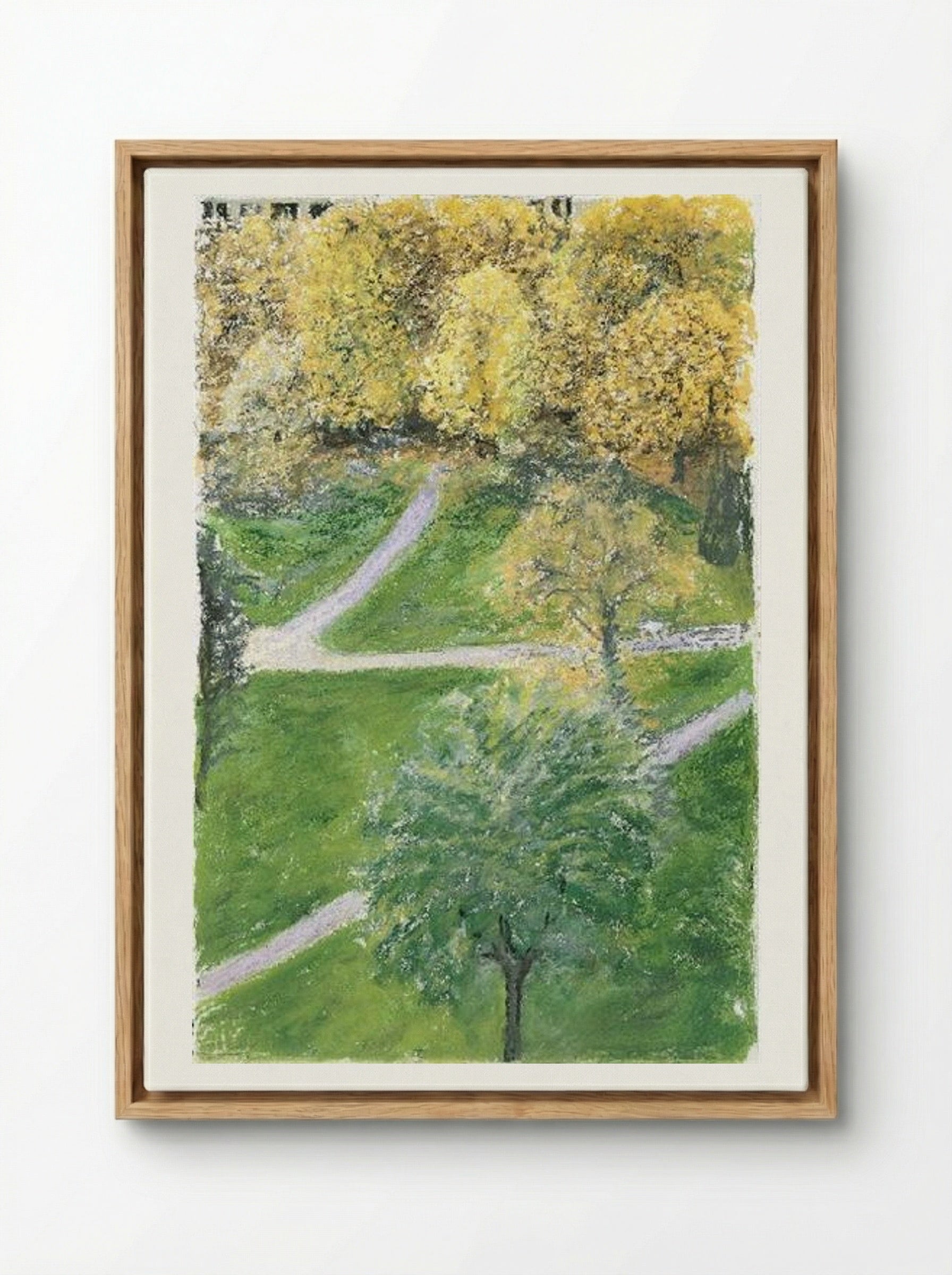 Autumn - Avigdor Arikha - Framed Canvas Wood