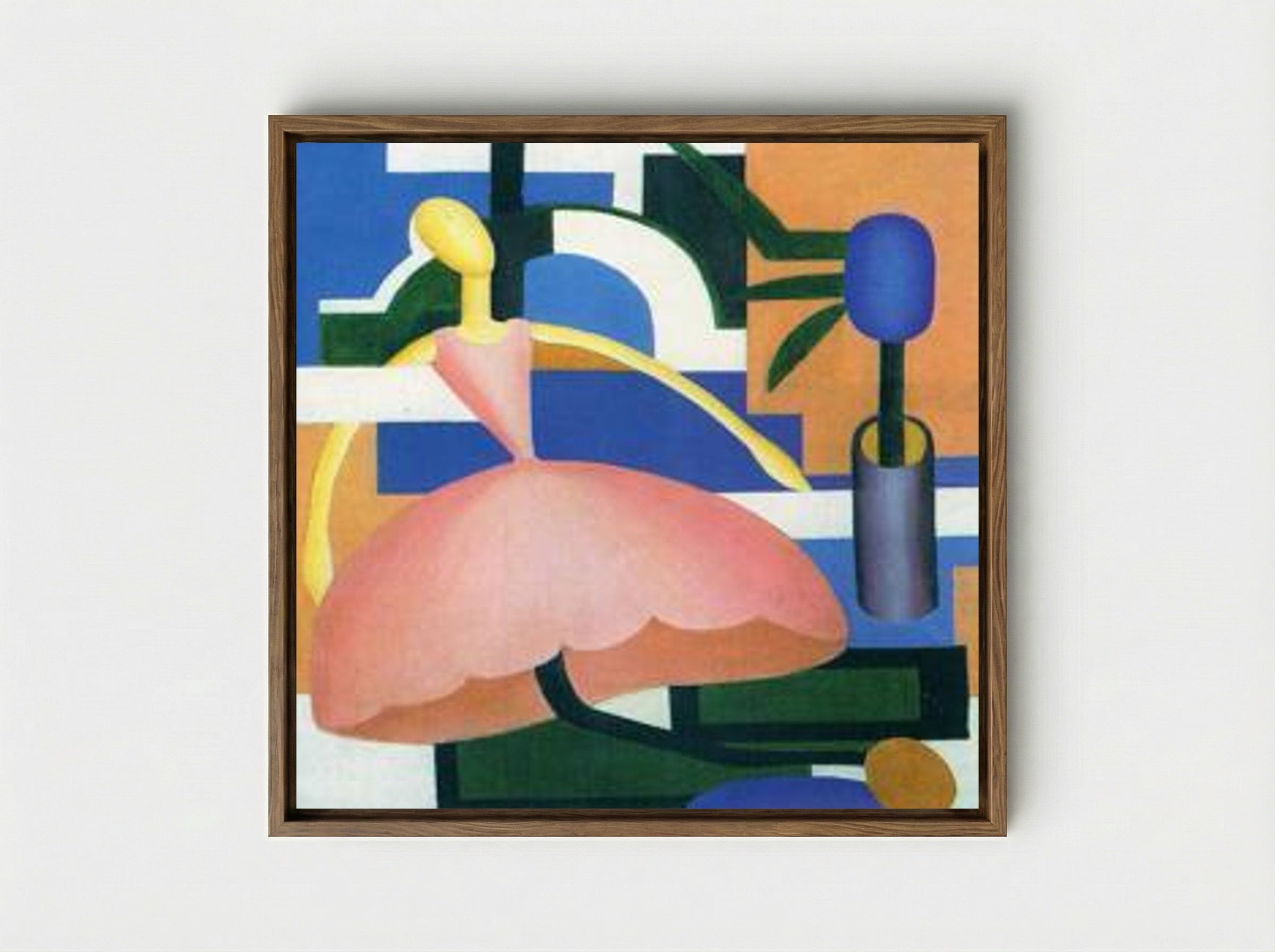 A Boneca - Tarsila do Amaral - Framed Canvas Wood