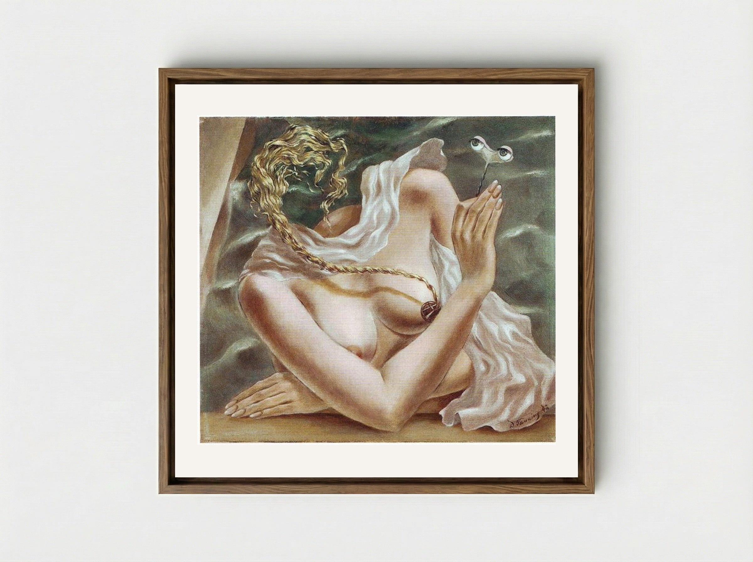 Voltagem - Dorothea Tanning - Framed Canvas Wood