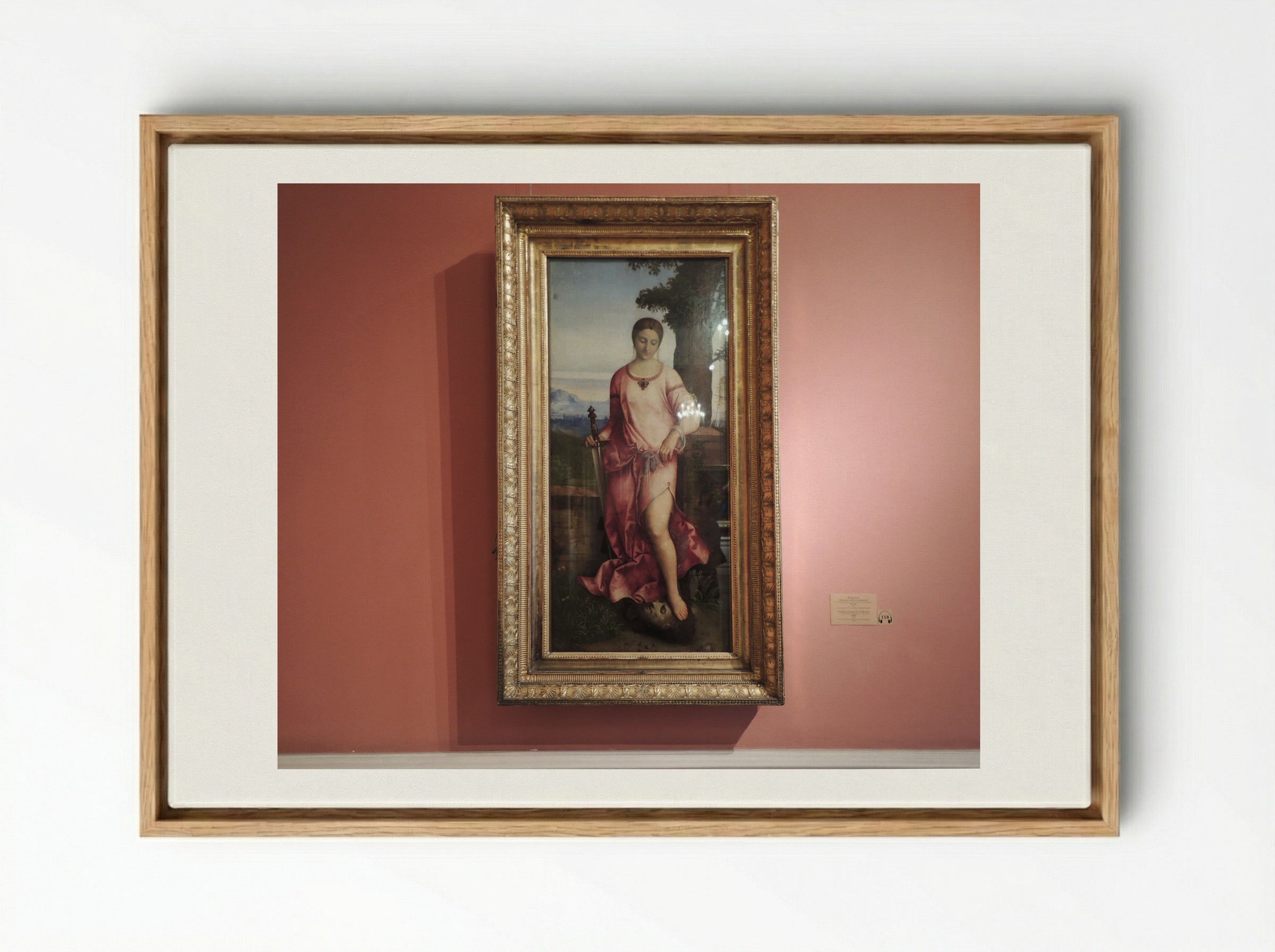 Judith - Giorgione - Framed Canvas Wood