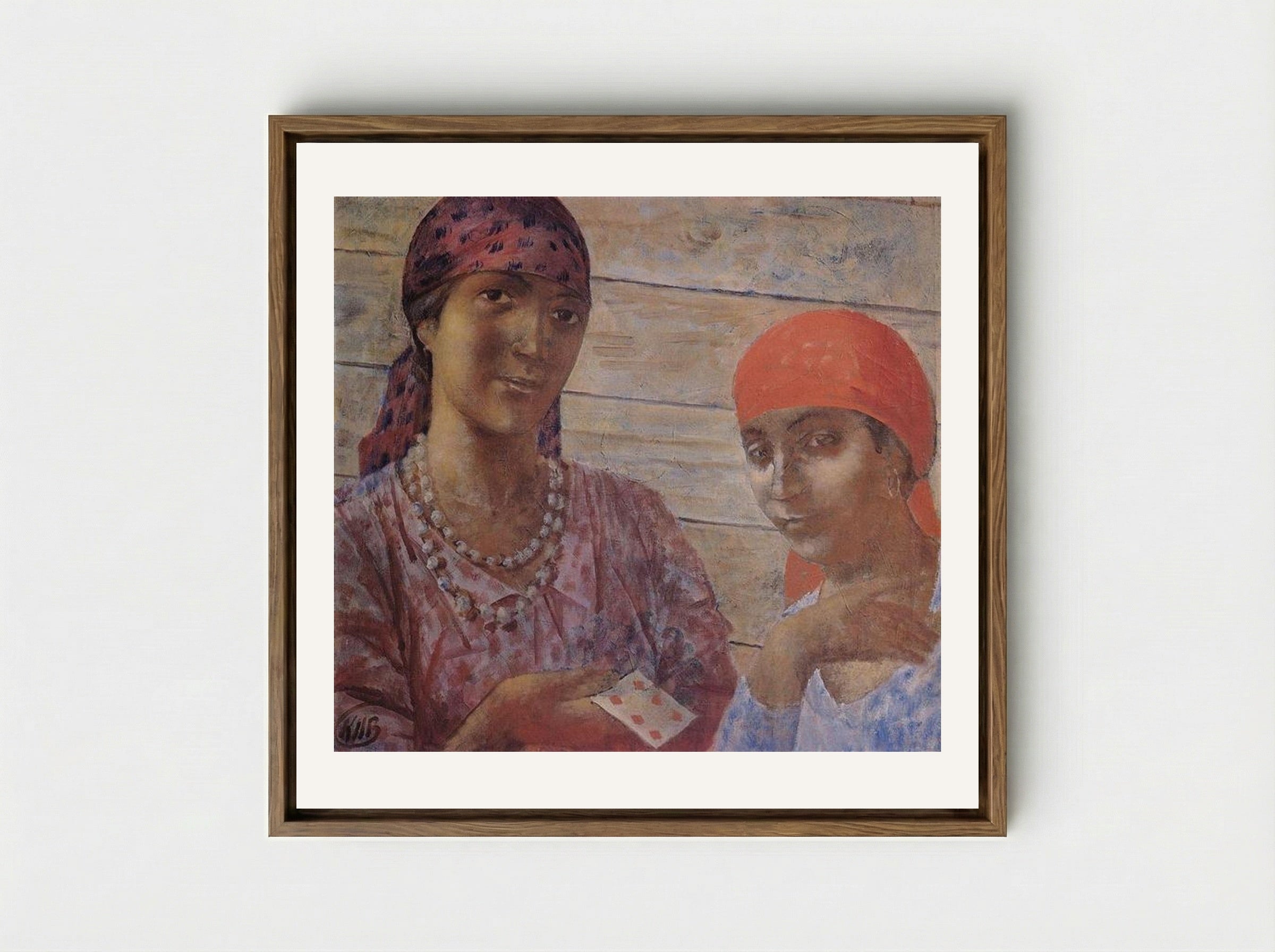 Gypsy - Kuzma Petrov-Vodkin - Framed Canvas Wood