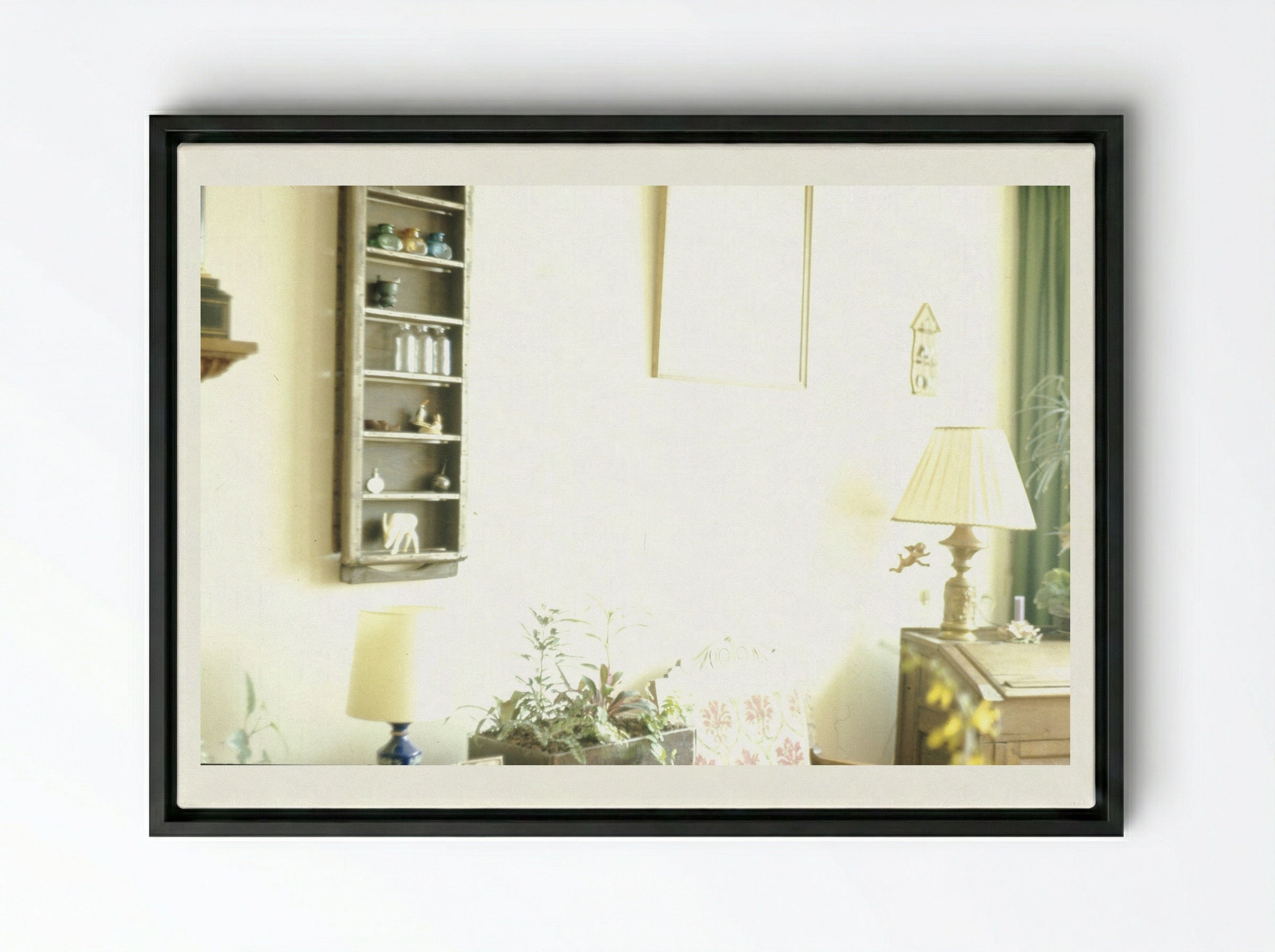 Velp Zuid (40B) - Reinjan Mulder - Framed Canvas Black