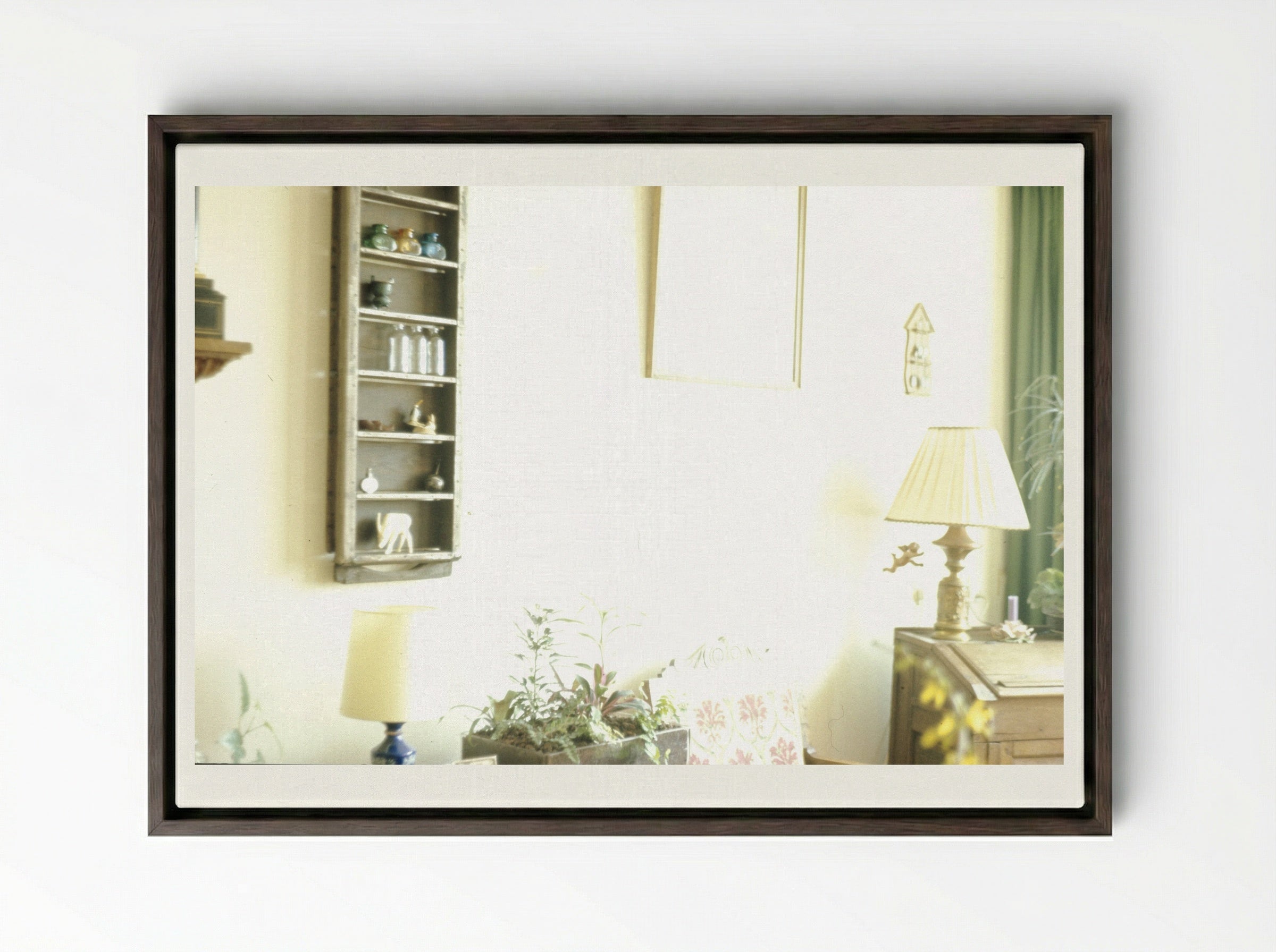 Velp Zuid (40B) - Reinjan Mulder - Framed Canvas Dark Wood