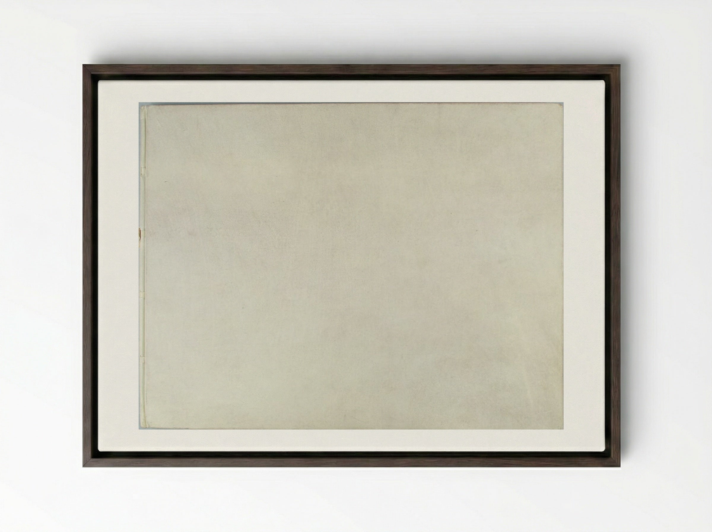 Portfolio cover from The Transformations of God - Ernst Barlach - Framed Canvas Dark Wood