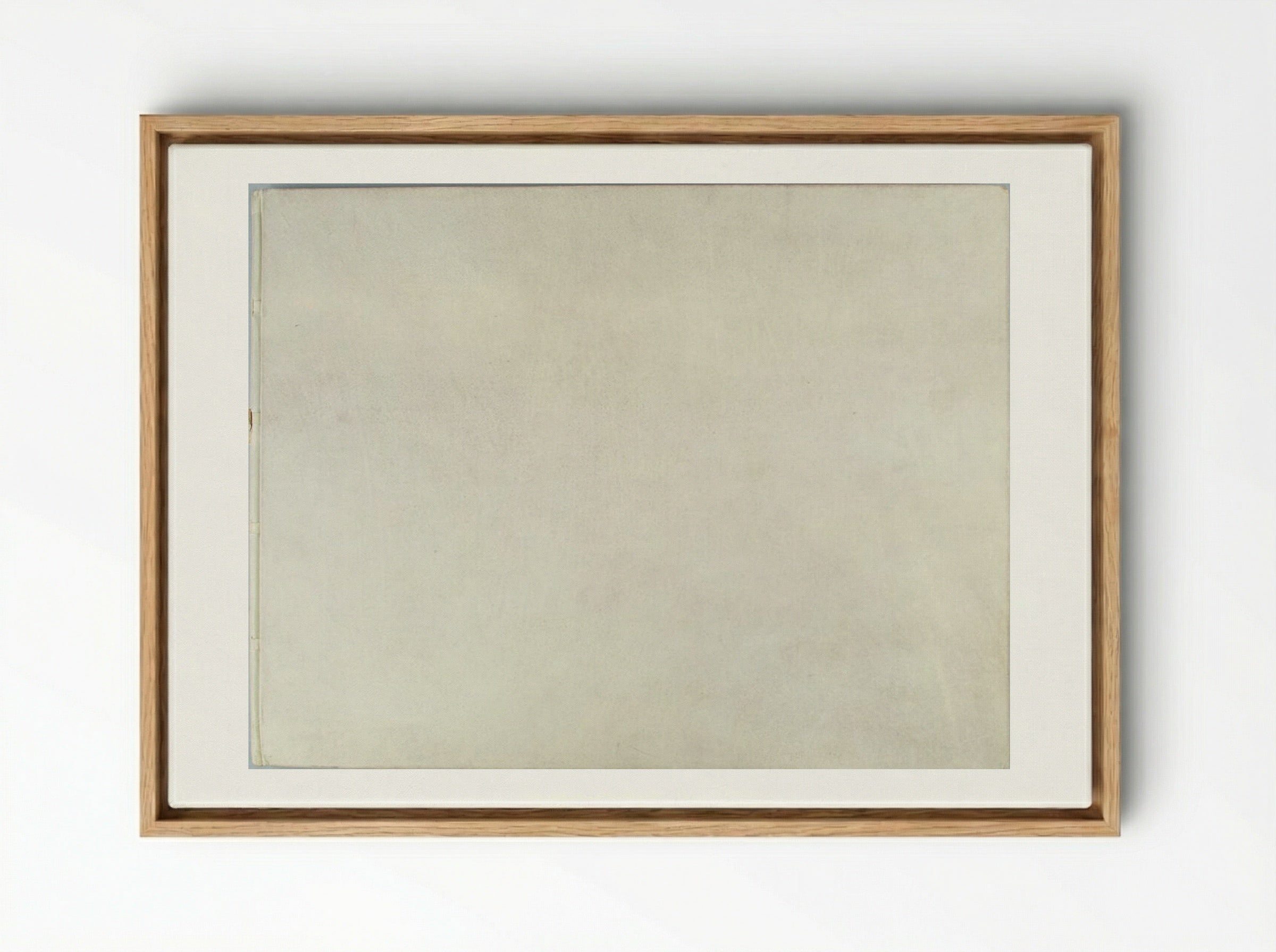 Portfolio cover from The Transformations of God - Ernst Barlach - Framed Canvas Wood