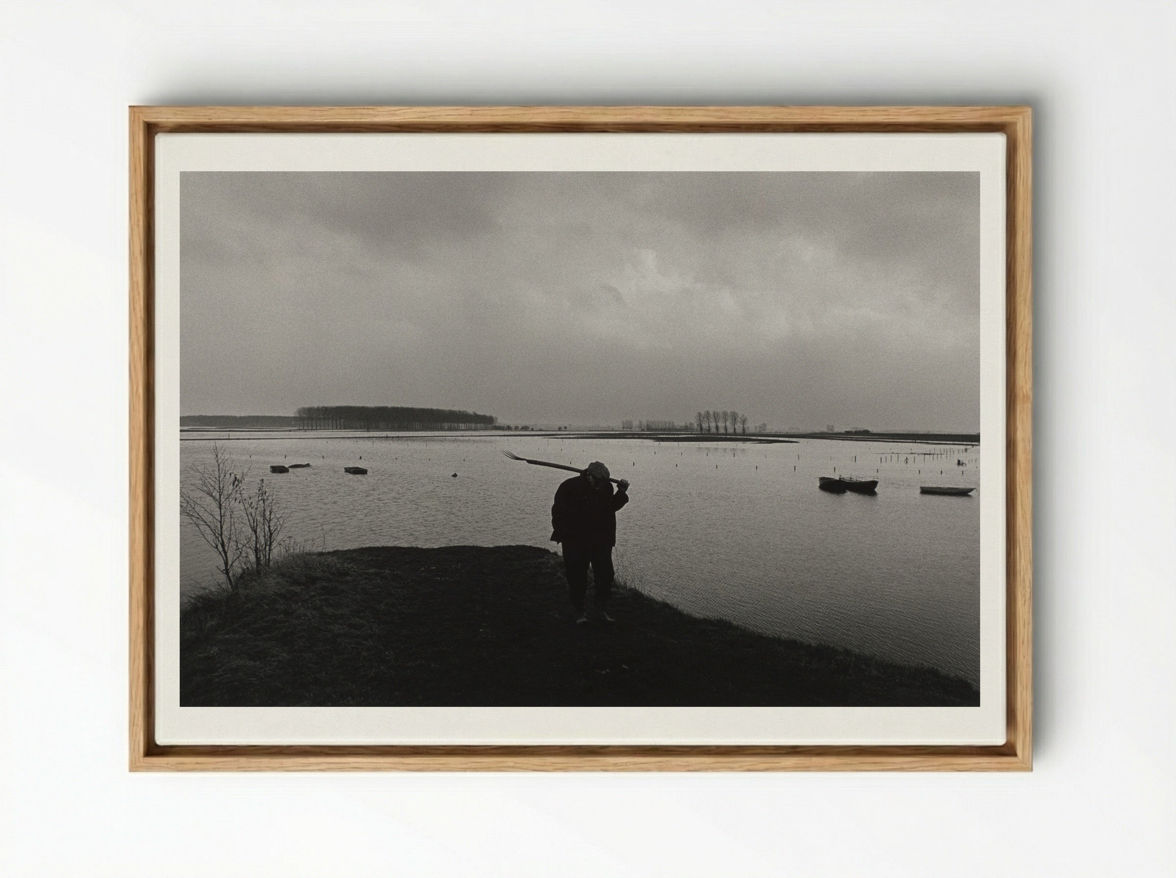 Limburg, 1976 - Willem Diepraam - Framed Canvas Wood