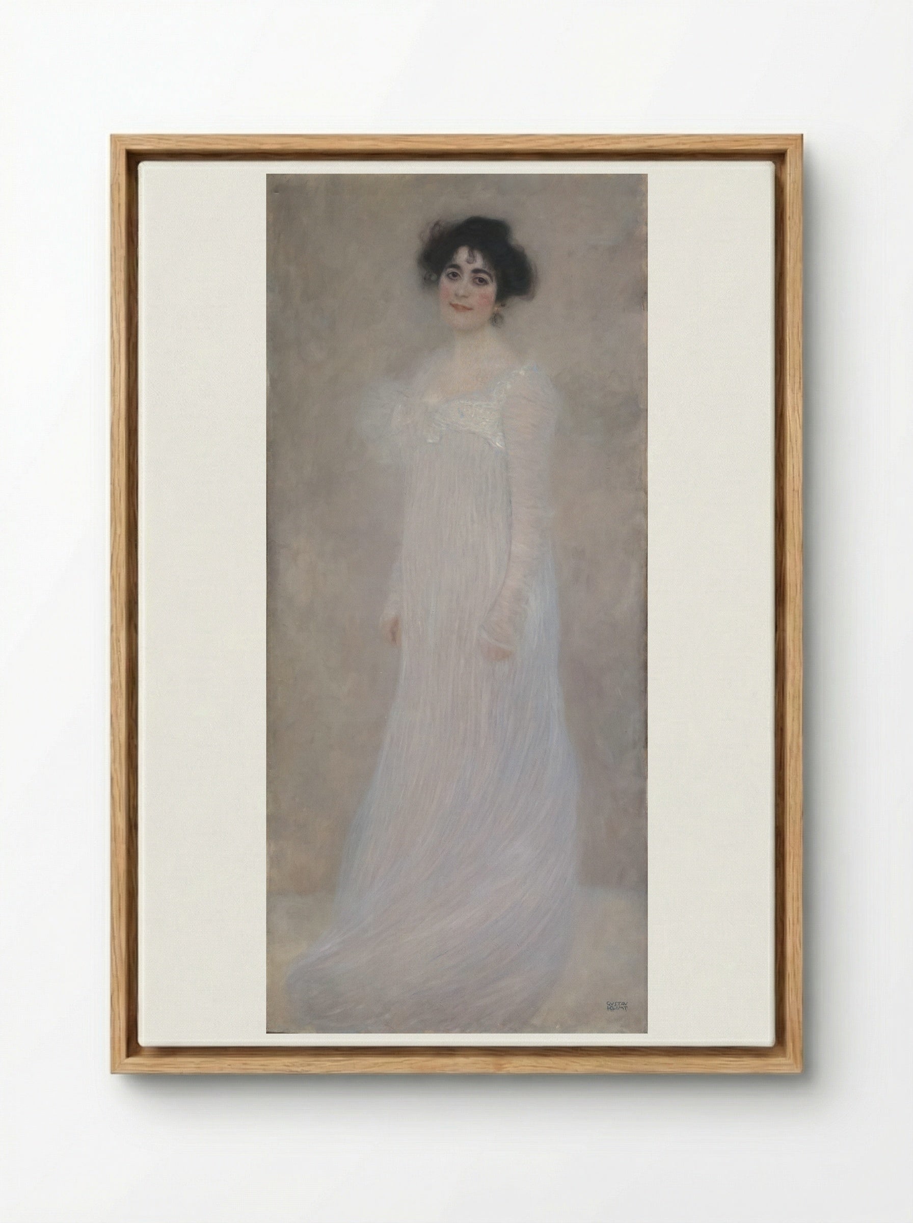 Serena Pulitzer Lederer - Gustav Klimt - Framed Canvas Wood