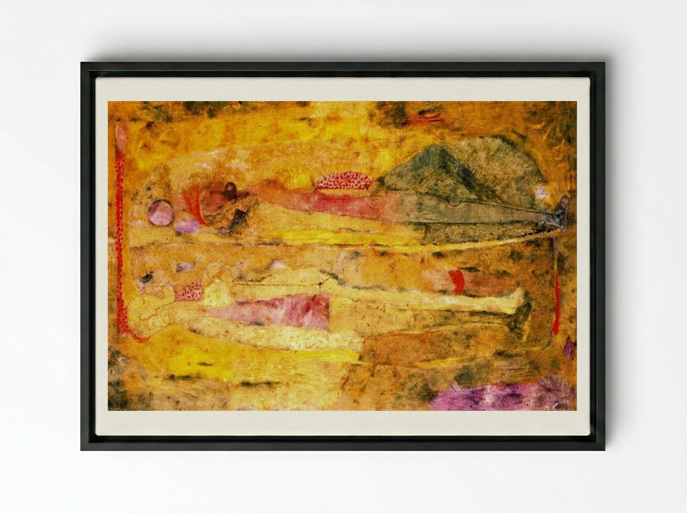 Mujeres en reposo - Rufino Tamayo - Framed Canvas Black