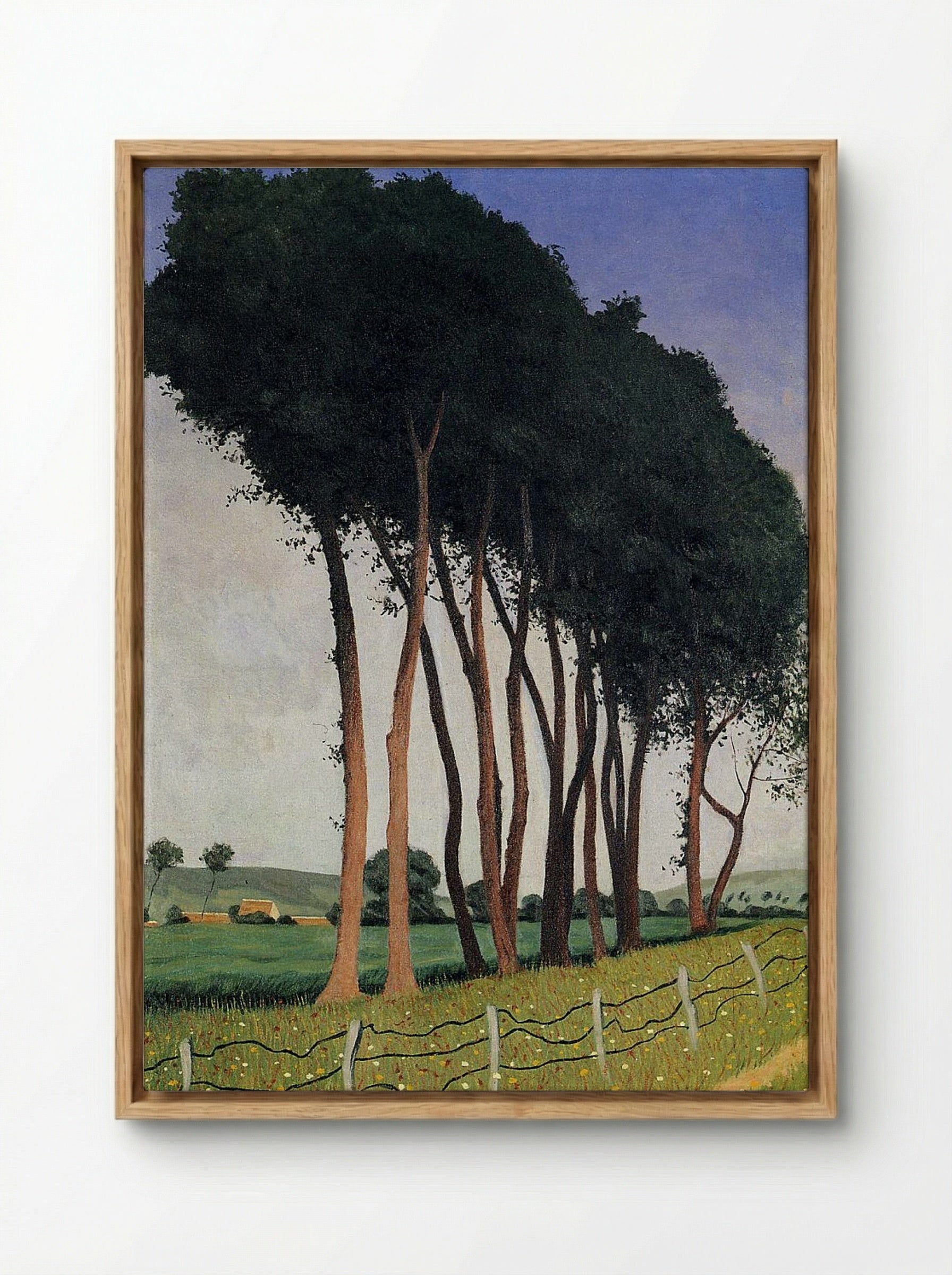 Family - Félix Vallotton - Framed Canvas Wood
