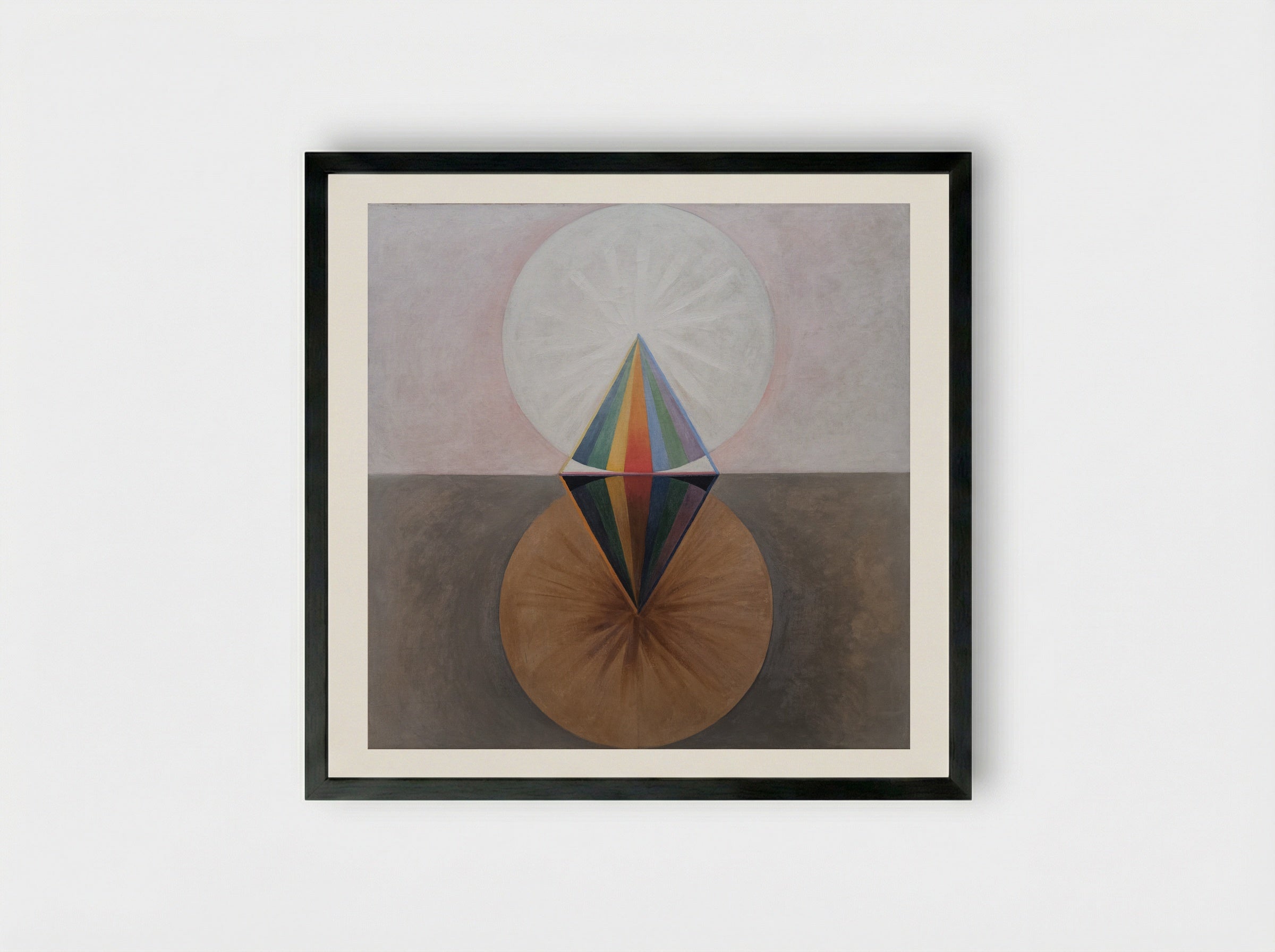 The Swan, No. 12 - Hilma af Klint - Framed Print Black