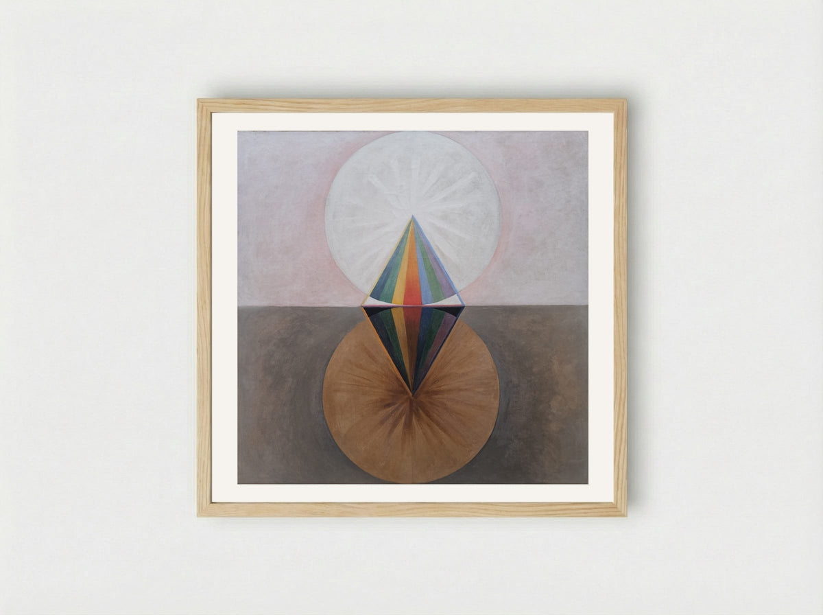 The Swan, No. 12 - Hilma af Klint - Framed Print Wood