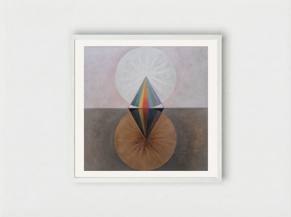 The Swan, No. 12 - Hilma af Klint - Framed Print White