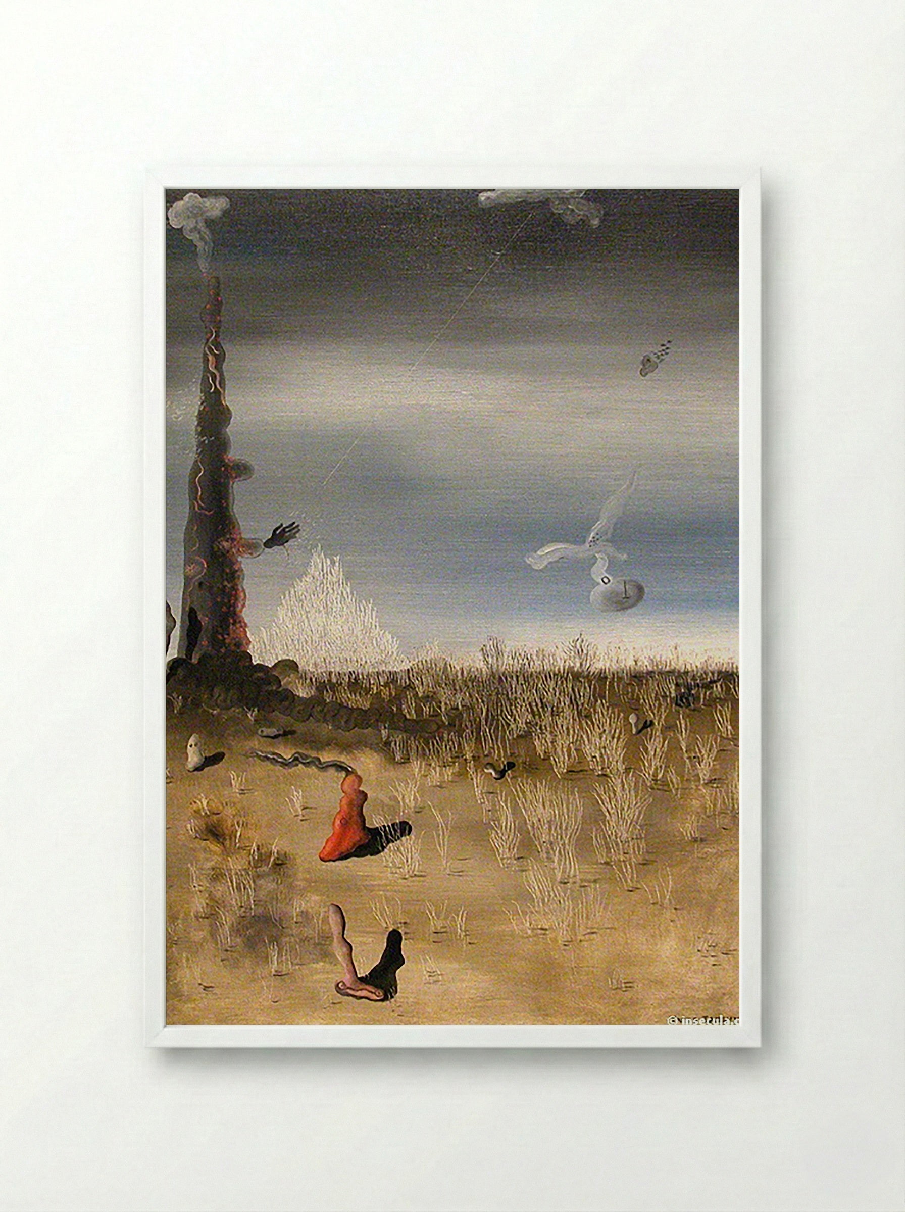Extinction of Useless Lights - Remedios Varo - Framed Print White