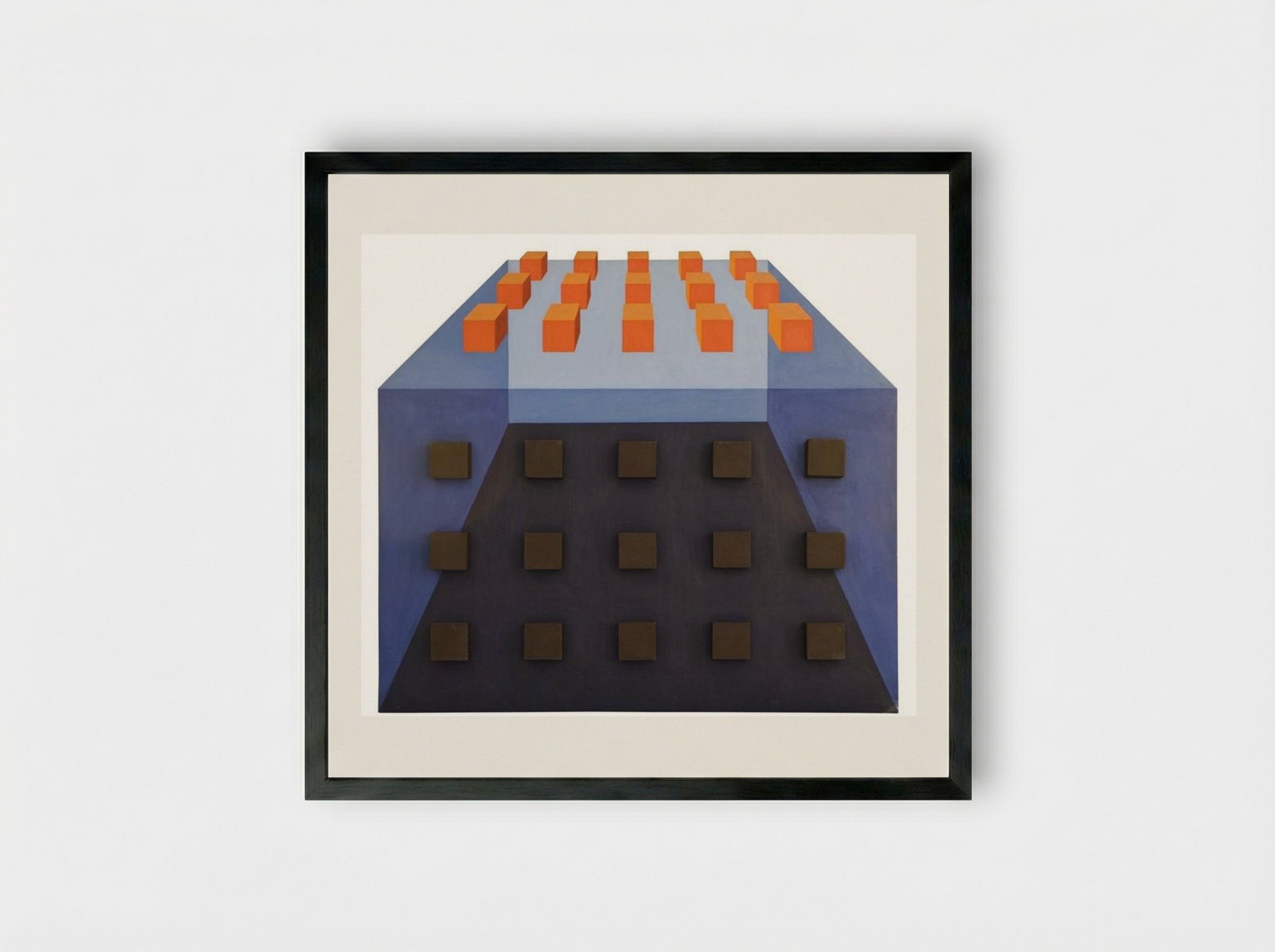Espaço Ilusório II - Eduardo Nery - Framed Print Black