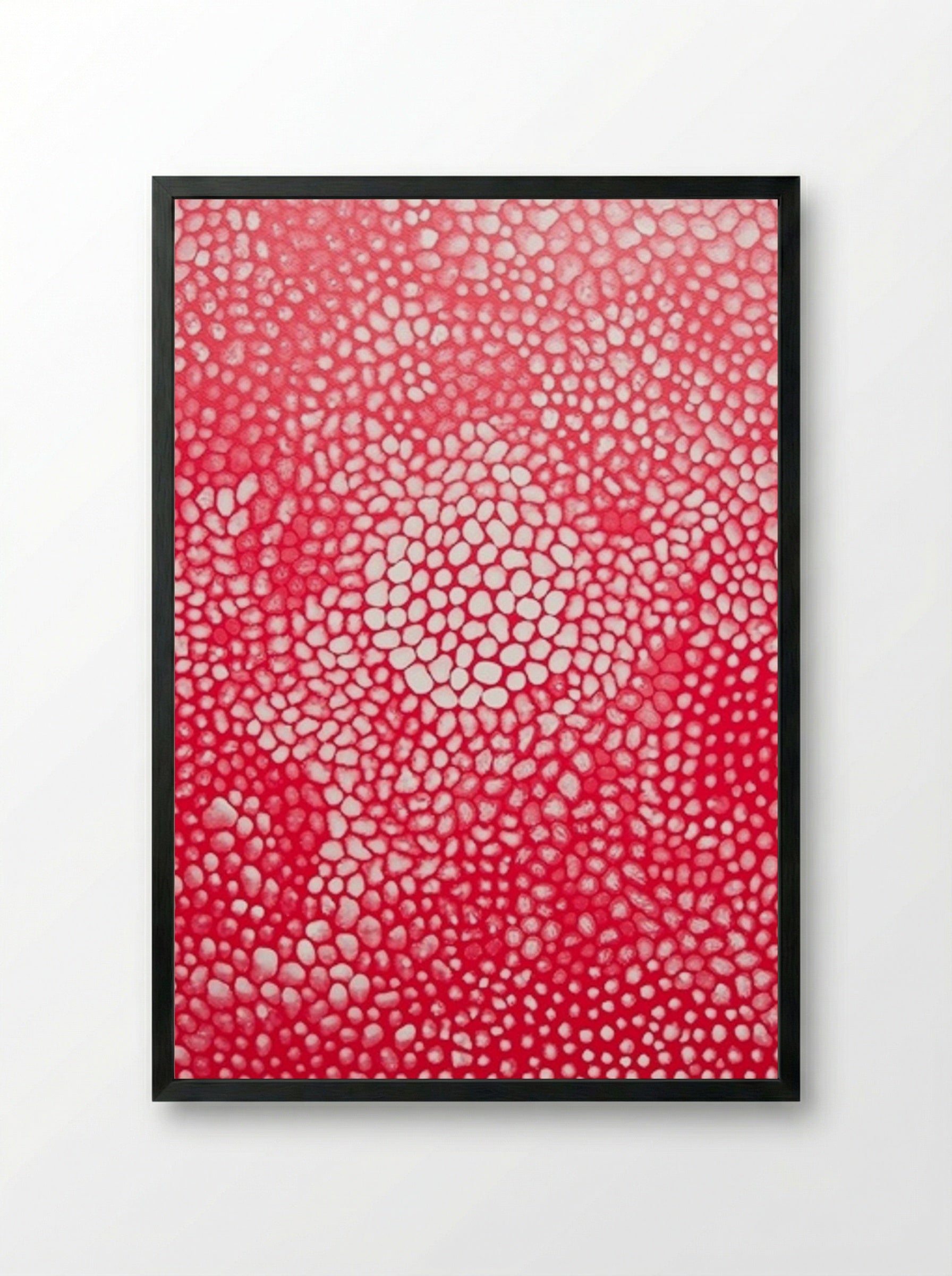 Sunlight - Yayoi Kusama - Framed Print Black