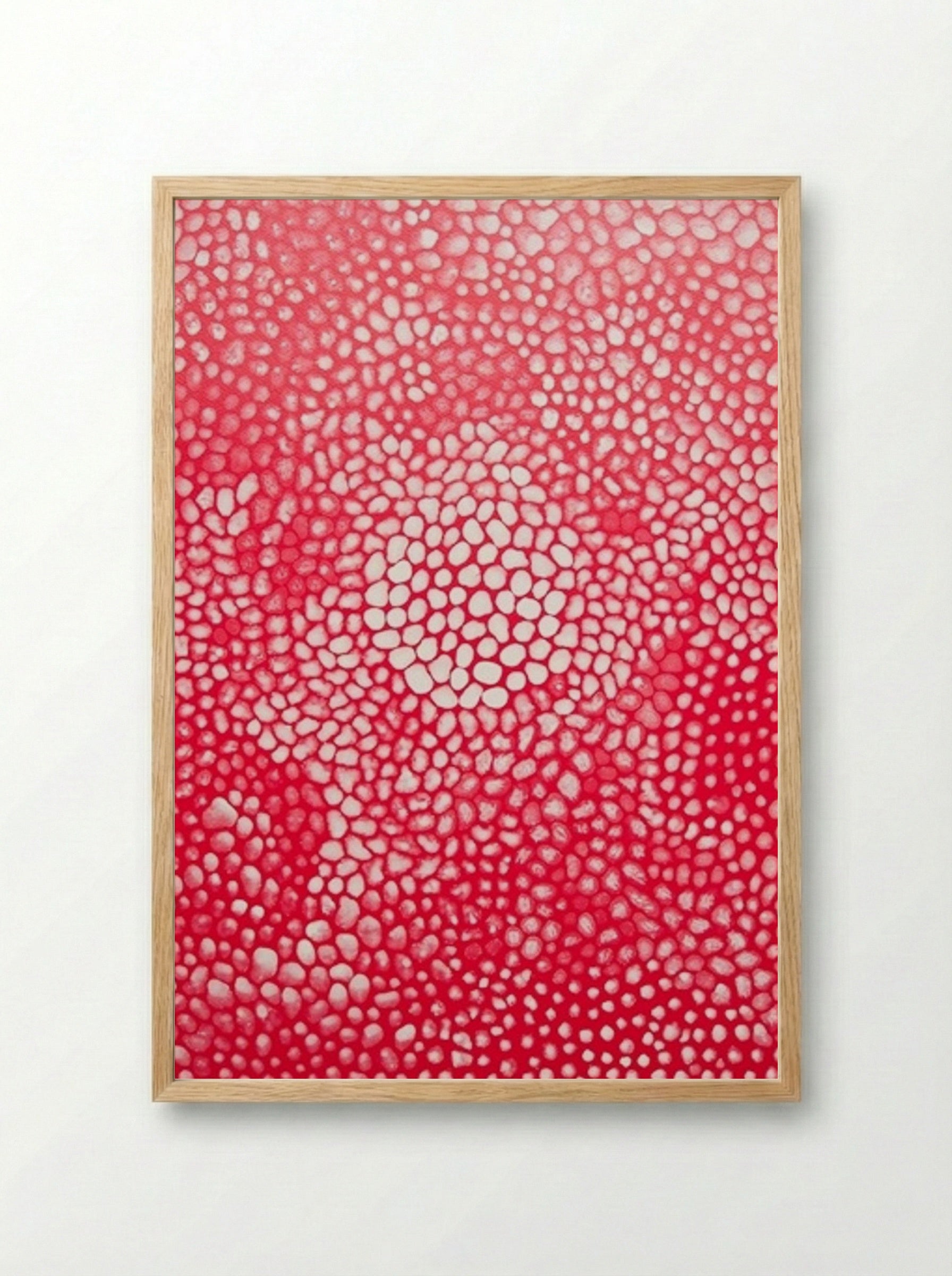 Sunlight - Yayoi Kusama - Framed Print Wood