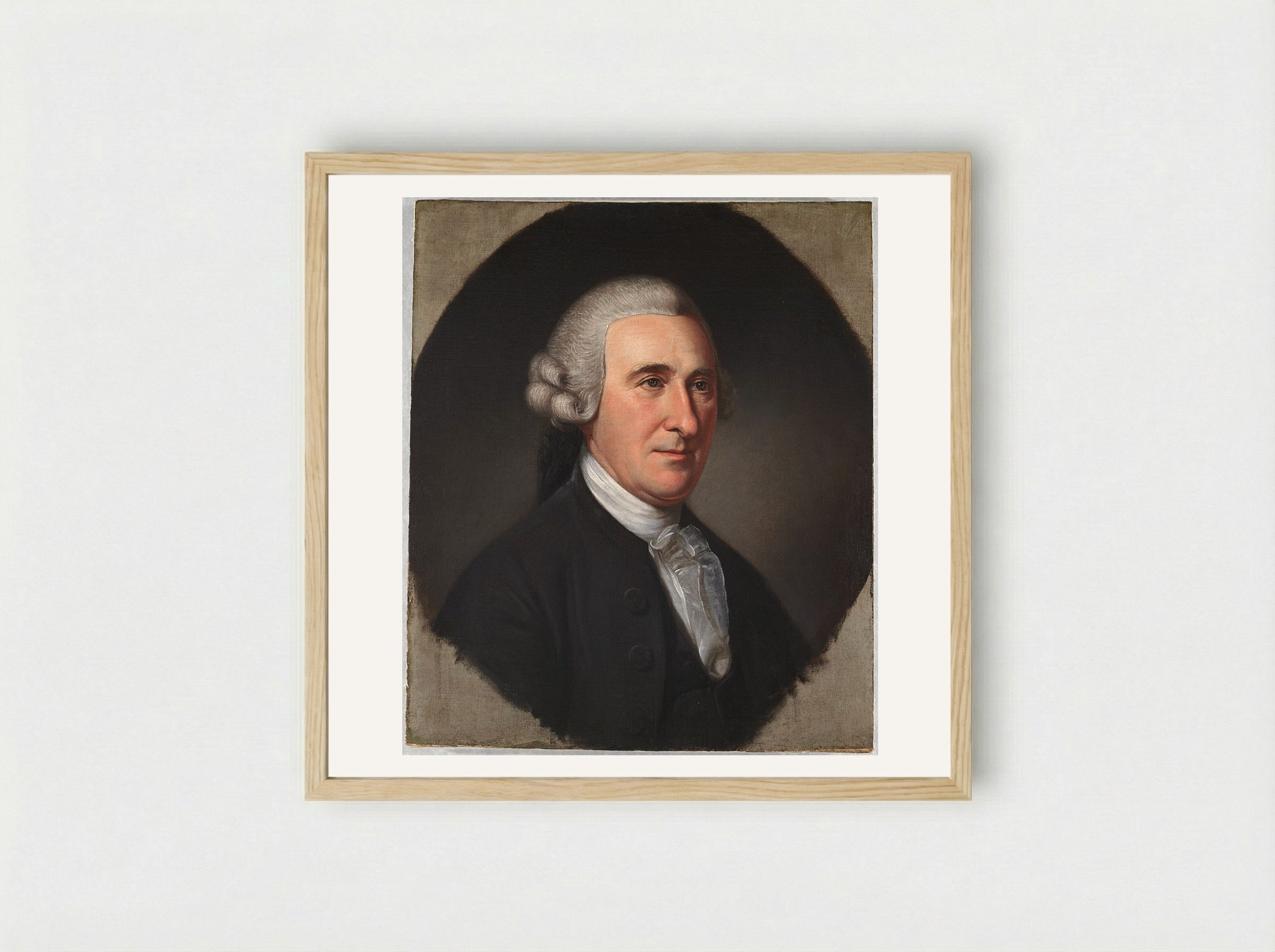 Thomas McKean - Charles Willson Peale - Framed Print Wood