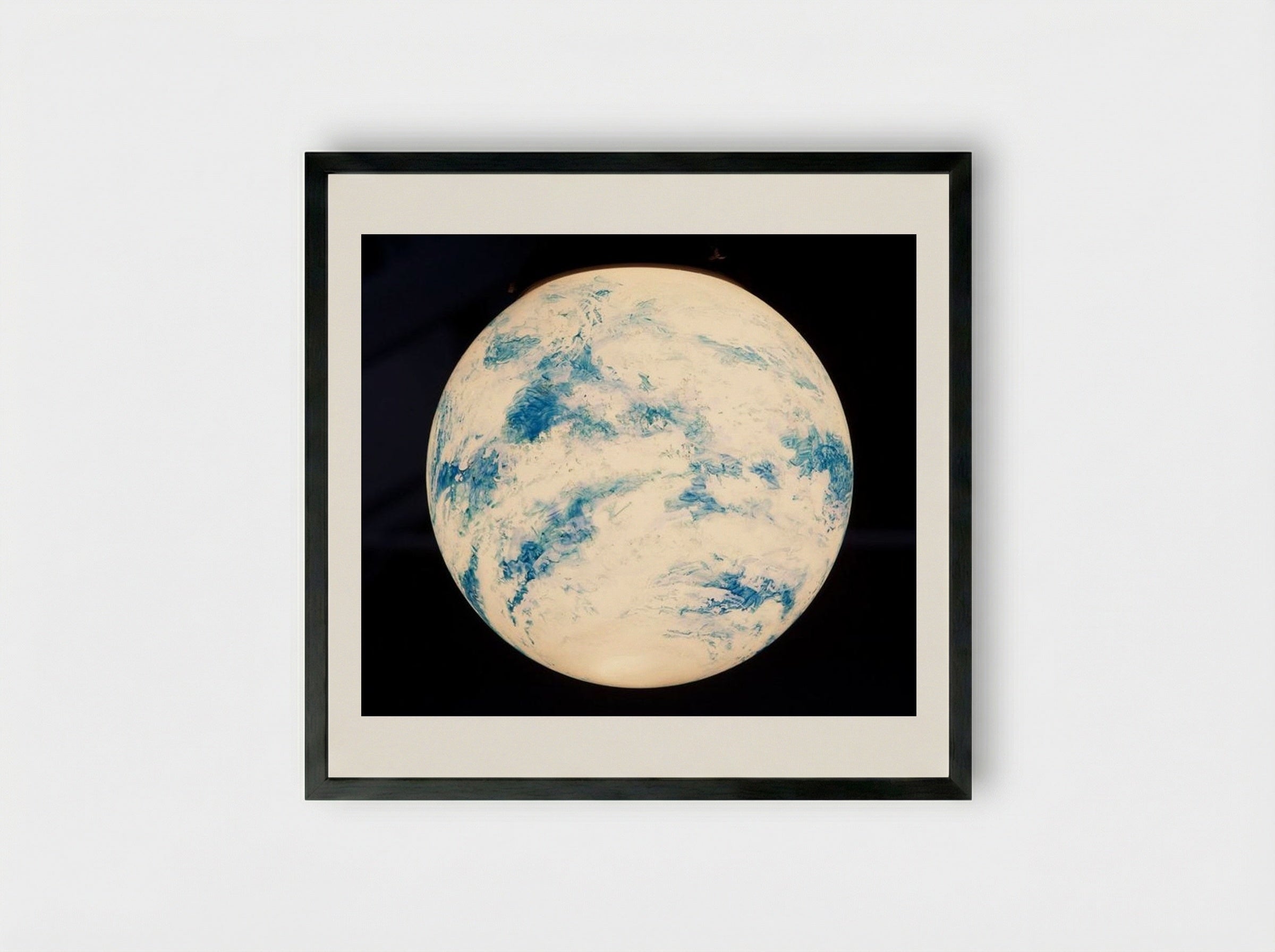 Untitled (Globe) - Paul Thek - Framed Print Black