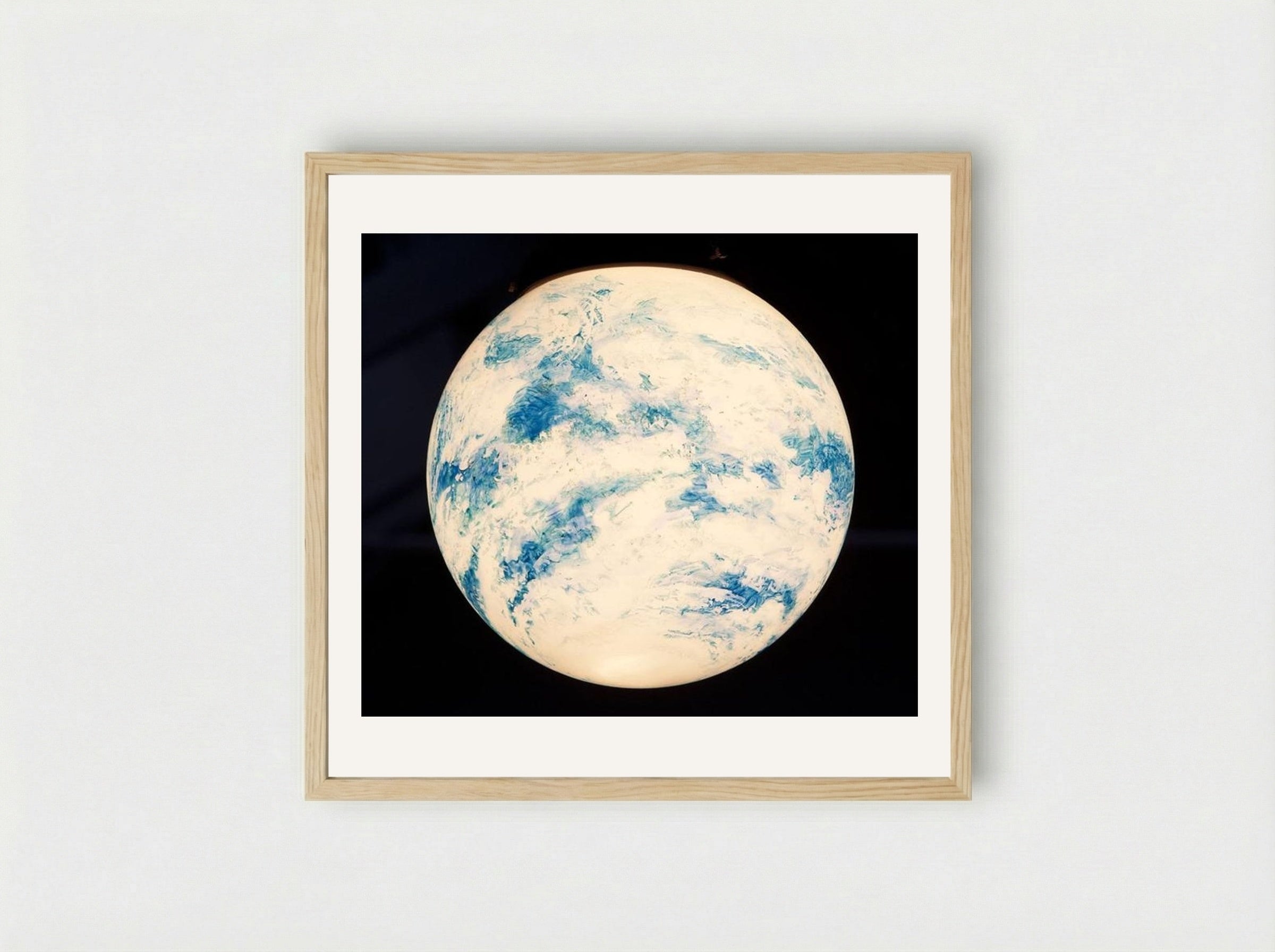 Untitled (Globe) - Paul Thek - Framed Print Wood