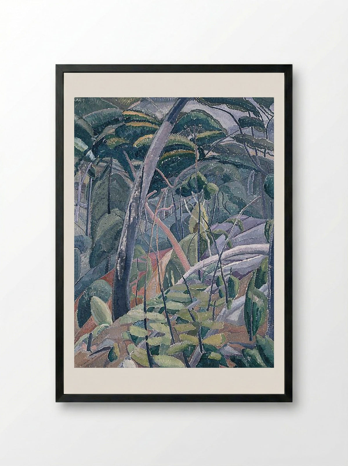 The Gully - Grace Cossington Smith - Framed Print Black