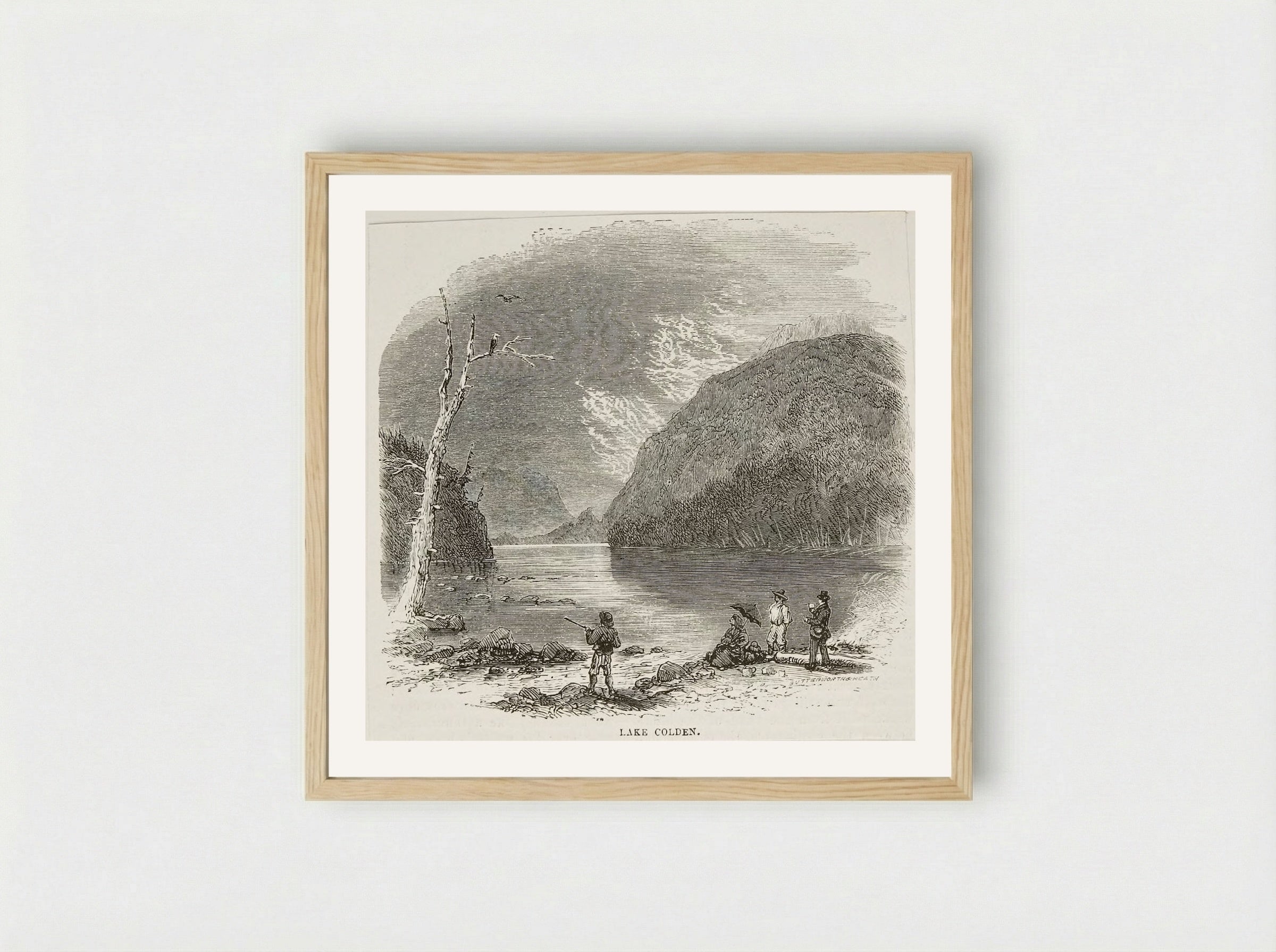 Lake Colden - Butterworth and Heath - Framed Print Wood