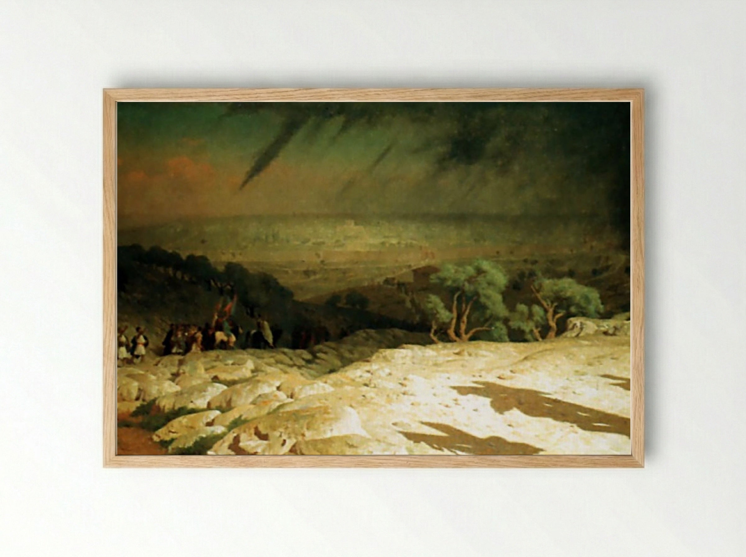 Consummatum est Jerusalem - Jean-Léon Gérôme - Framed Print Wood