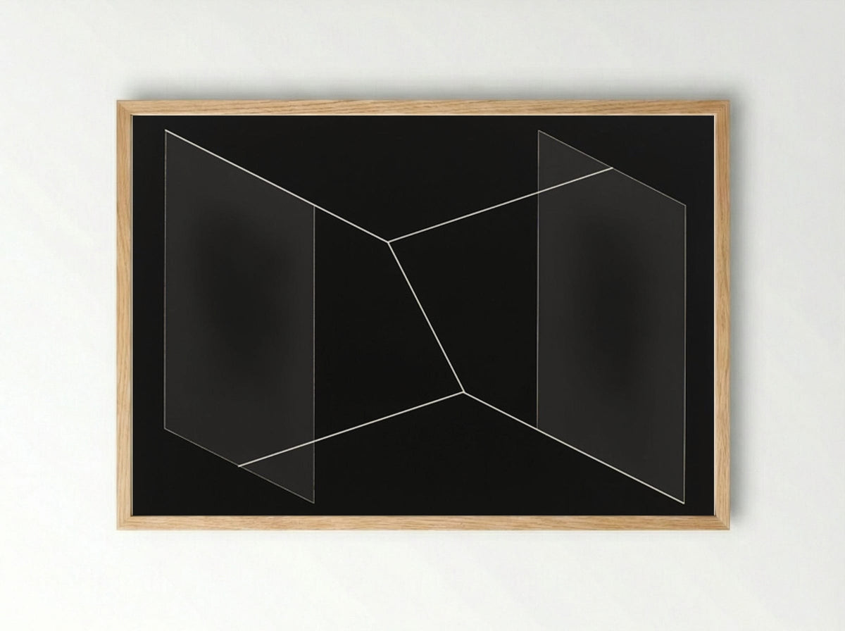 F 32 Pericles - Josef Albers - Framed Print Wood